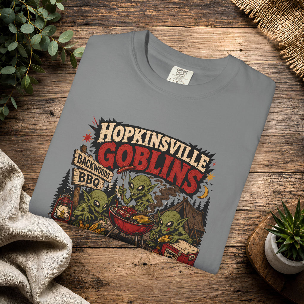 Hopkinsville Goblins Cookout T-Shirt — Funny BBQ Festival Tee