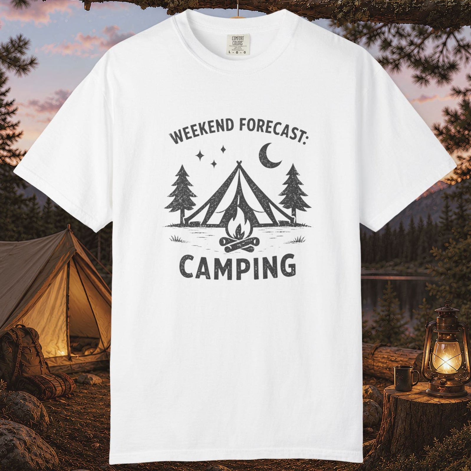 Weekend Forecast: Camping T-Shirt
