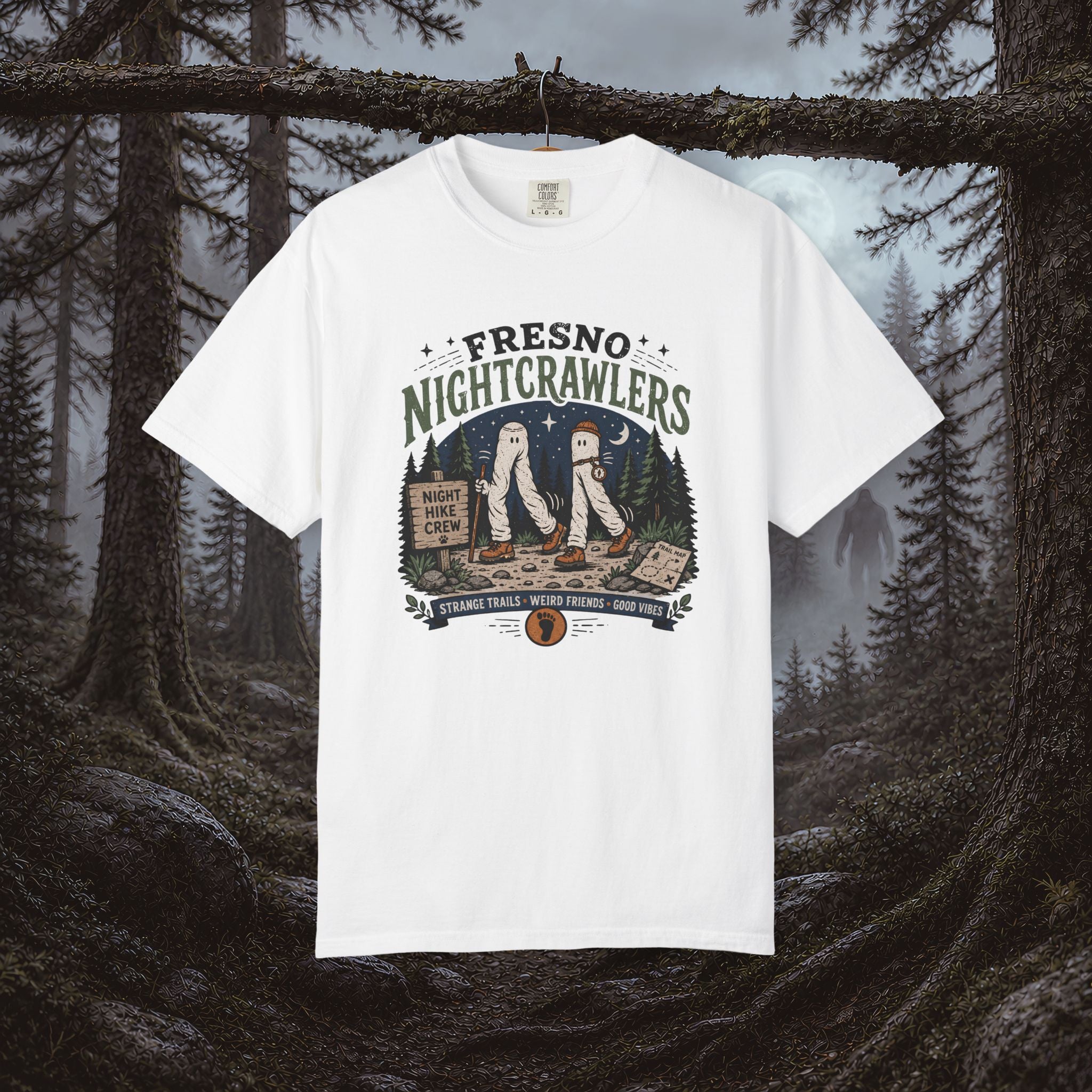 Fresno Nightcrawlers Vintage Outdoor T-Shirt