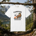 Campfire Supervisor T-Shirt — Funny Bear Camping Tee