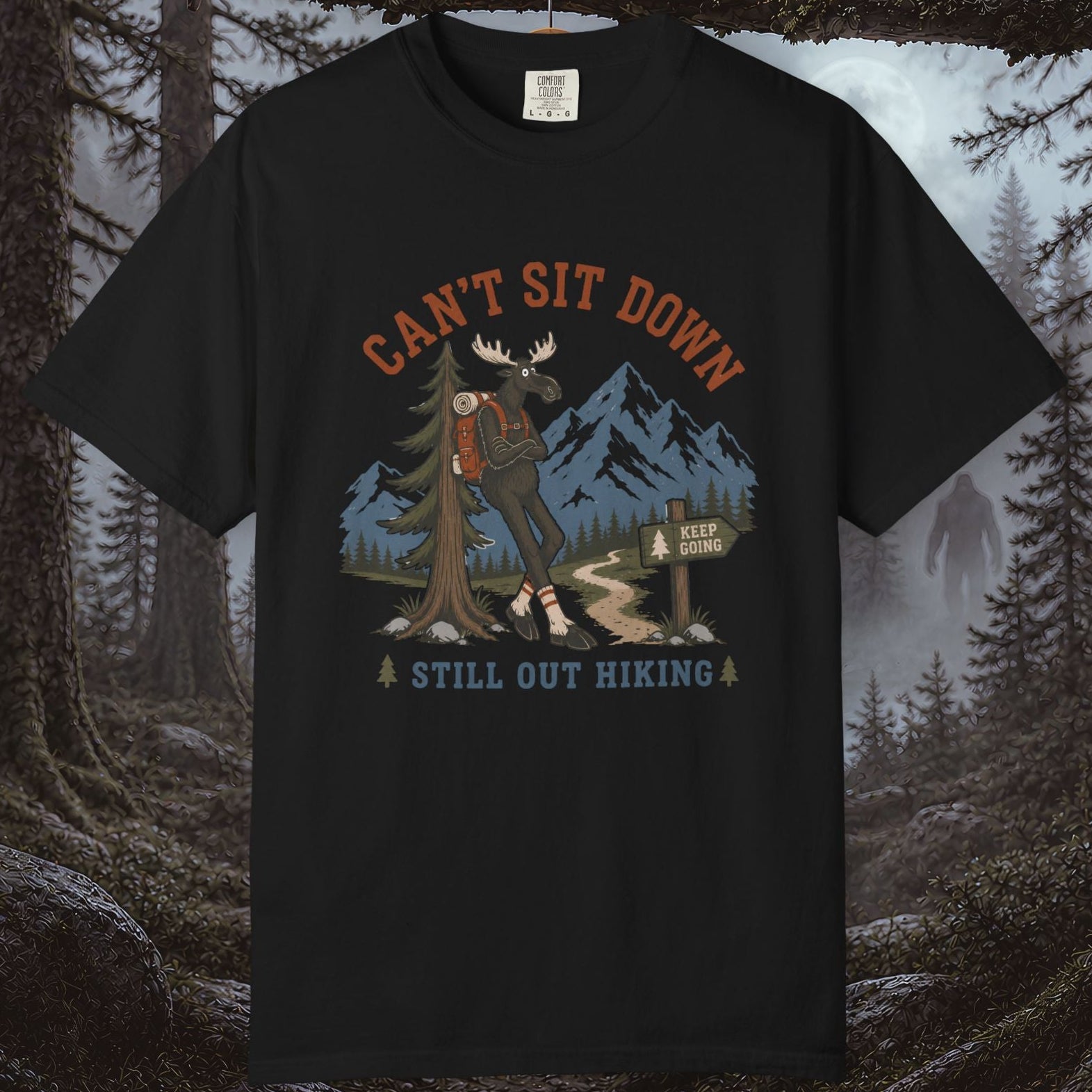 Hugag Can't Sit Down T-Shirt