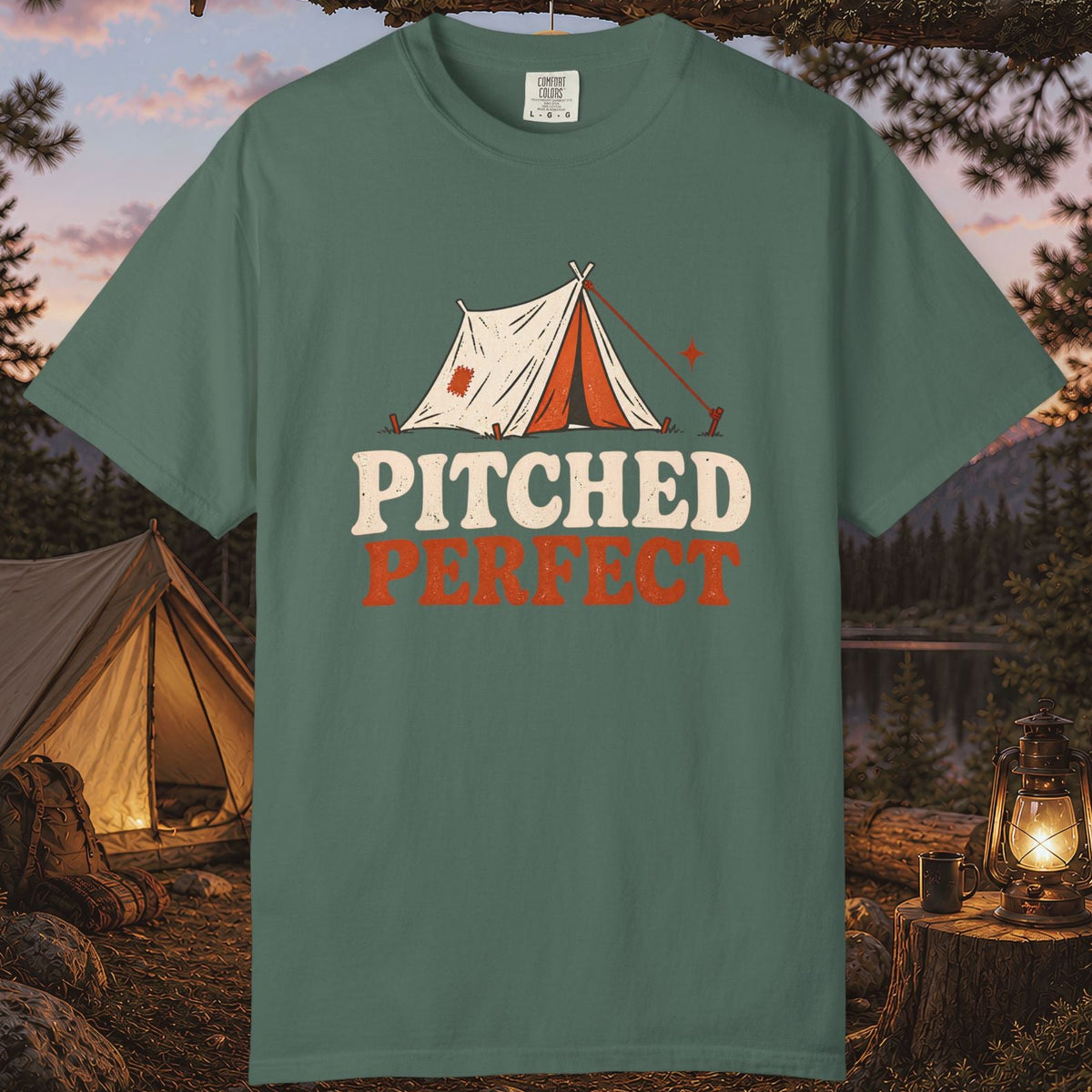 Pitched Perfect Camping T-Shirt