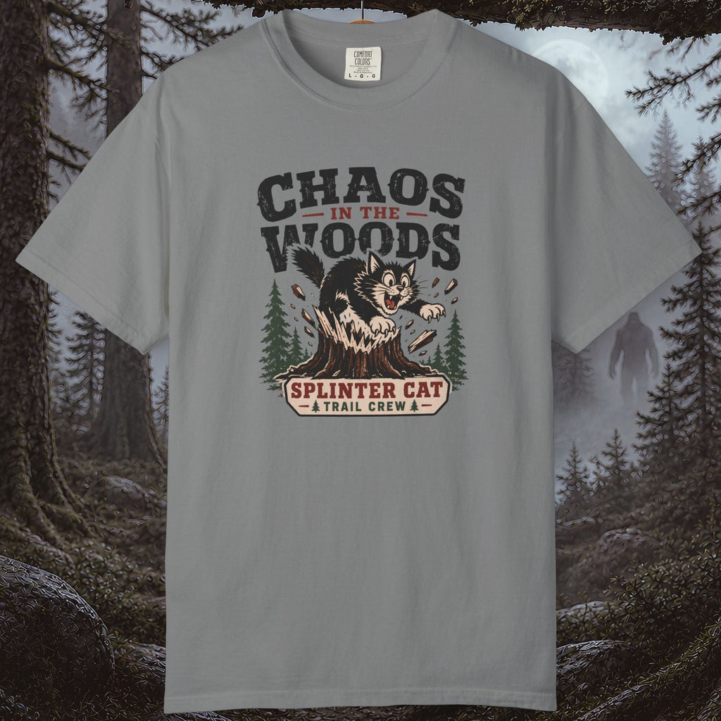 Splinter Cat Chaos in the Woods T-Shirt
