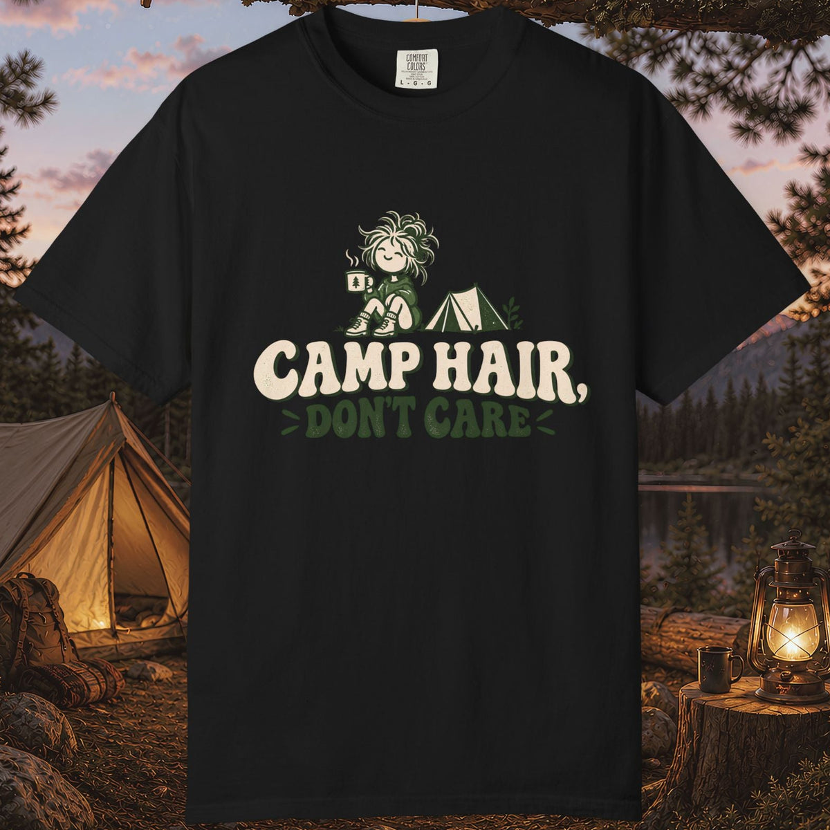 Camp Hair Don't Care T-Shirt