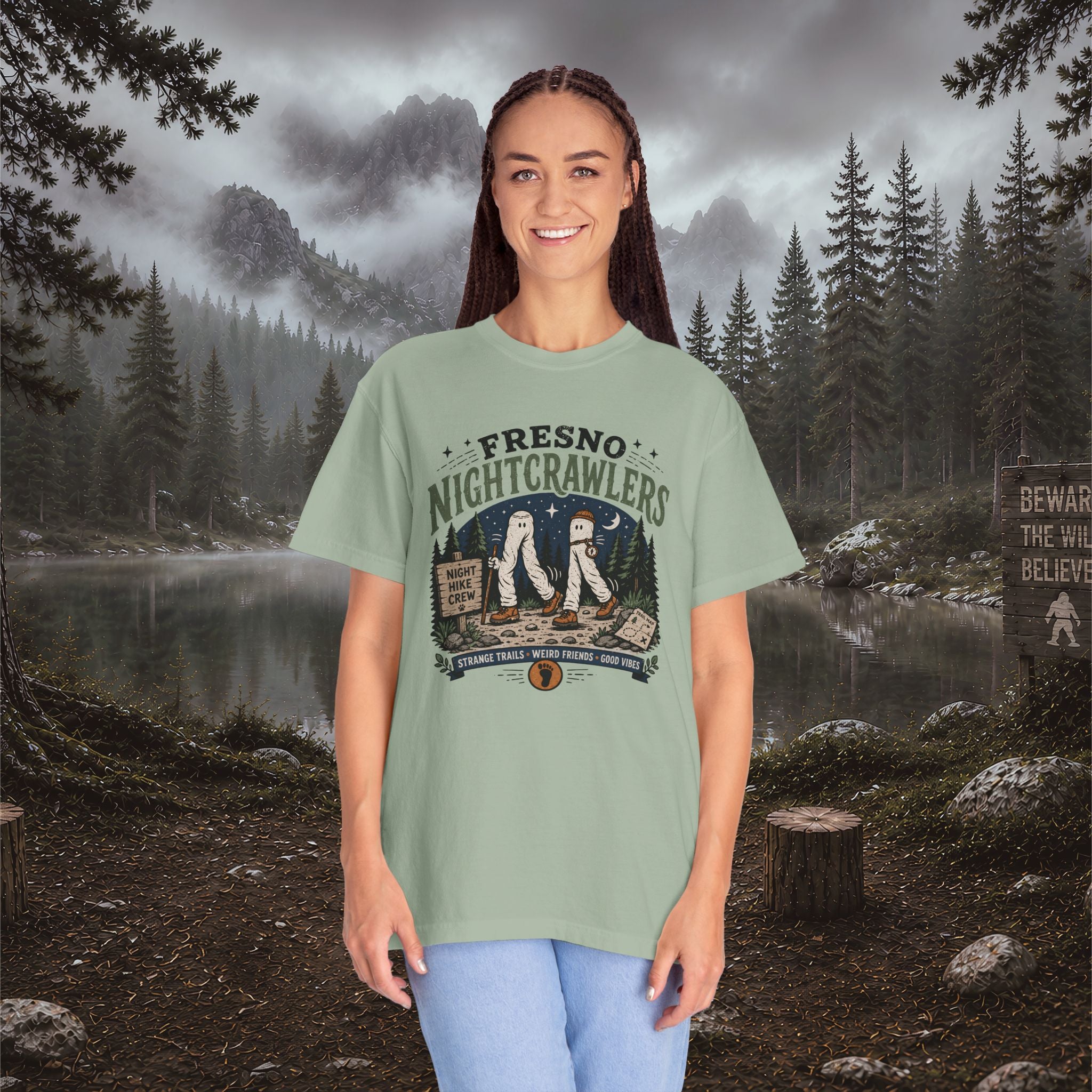 Fresno Nightcrawlers Vintage Outdoor T-Shirt