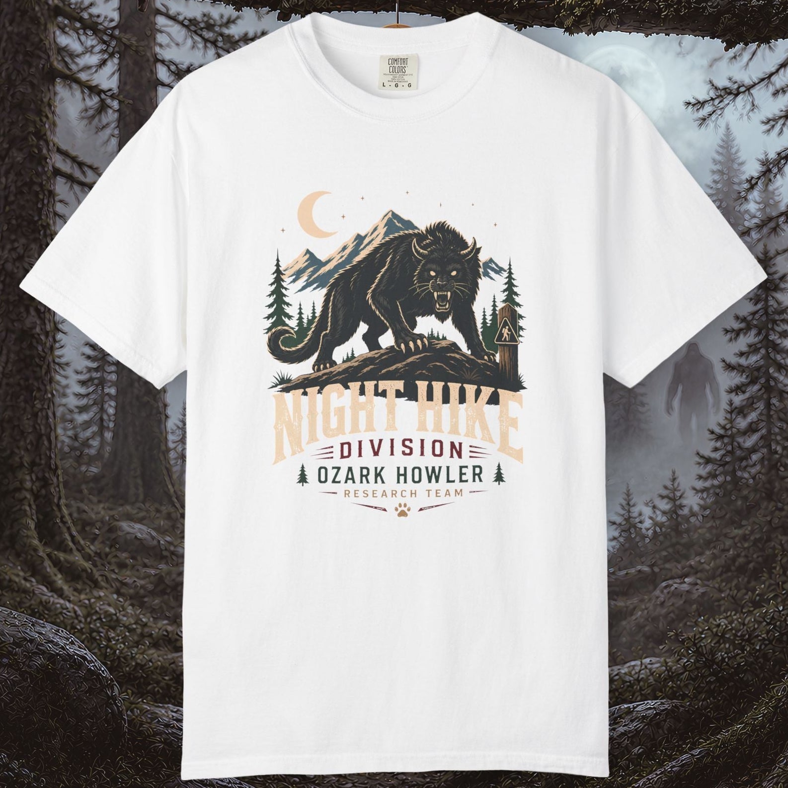 Night Hike Ozark Howler T-Shirt