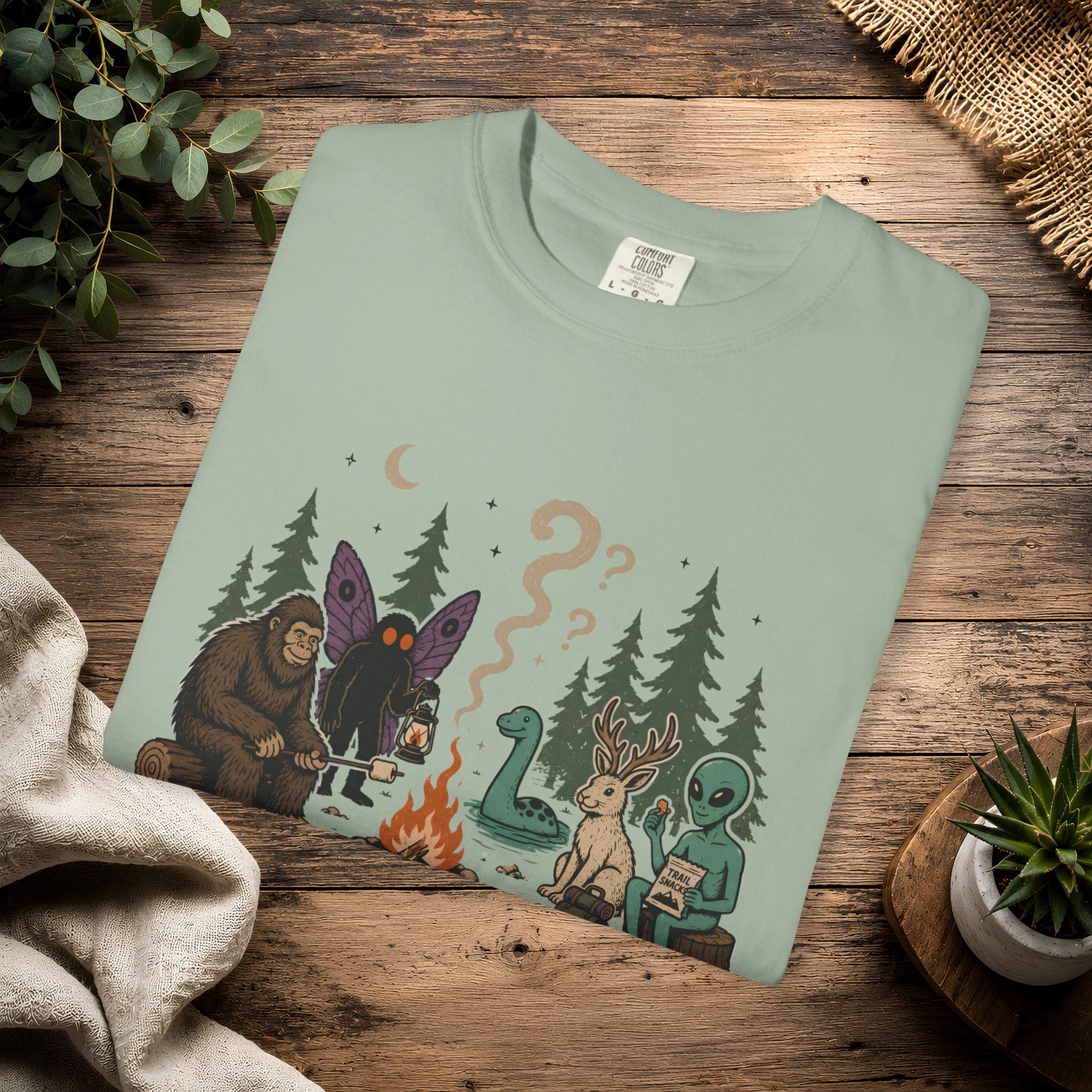 Campfire Cryptid Roll Call T-Shirt
