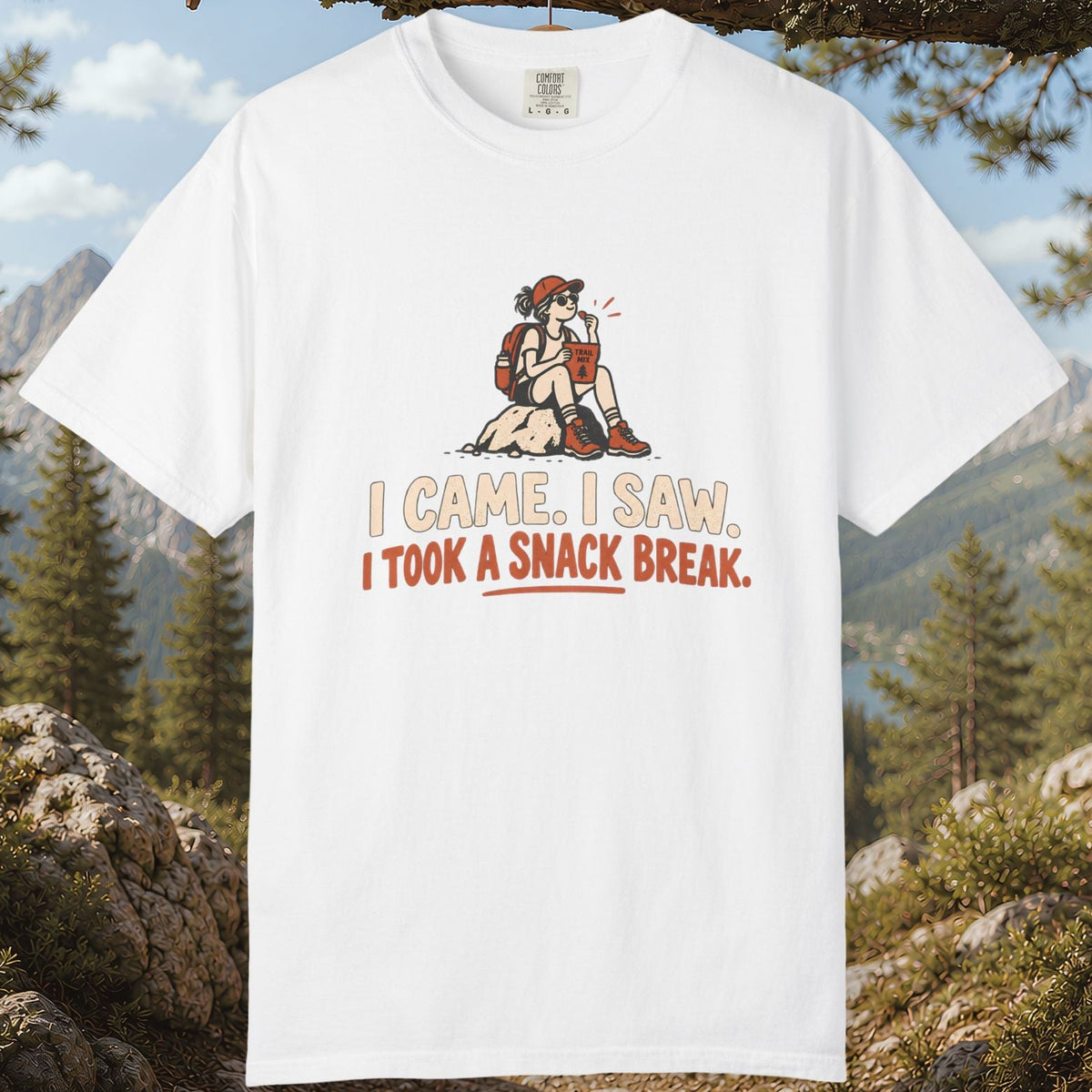 I Came, I Saw, I Took a Snack Break T-Shirt