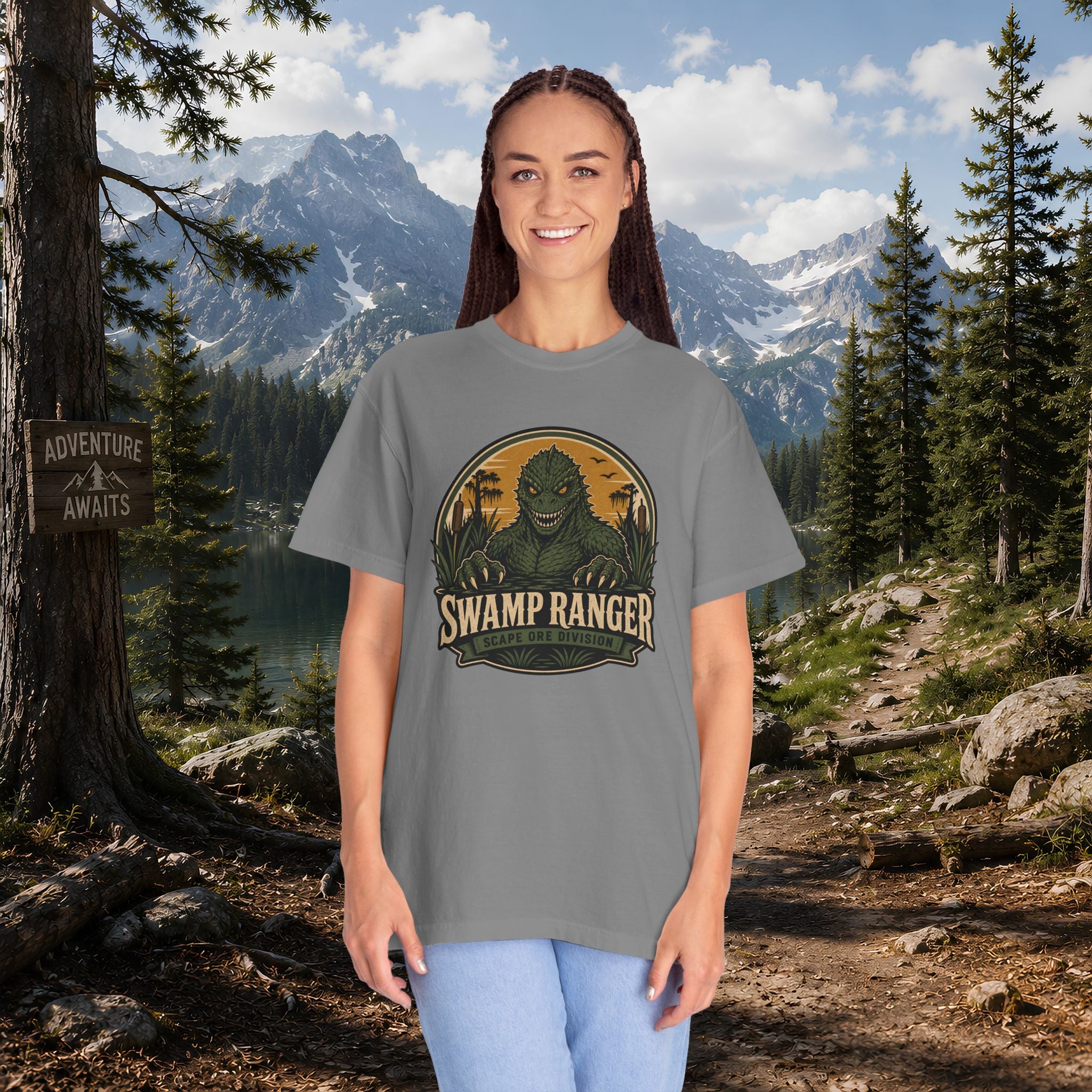 Lizard Man of Scape Ore Swamp T-Shirt - Vintage Cryptid Shirt
