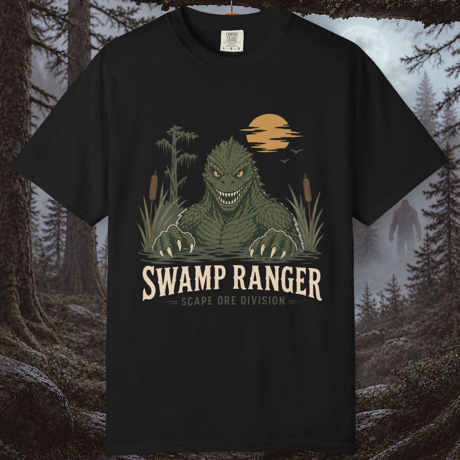 Lizard Man Of Scape Ore Swamp T-Shirt