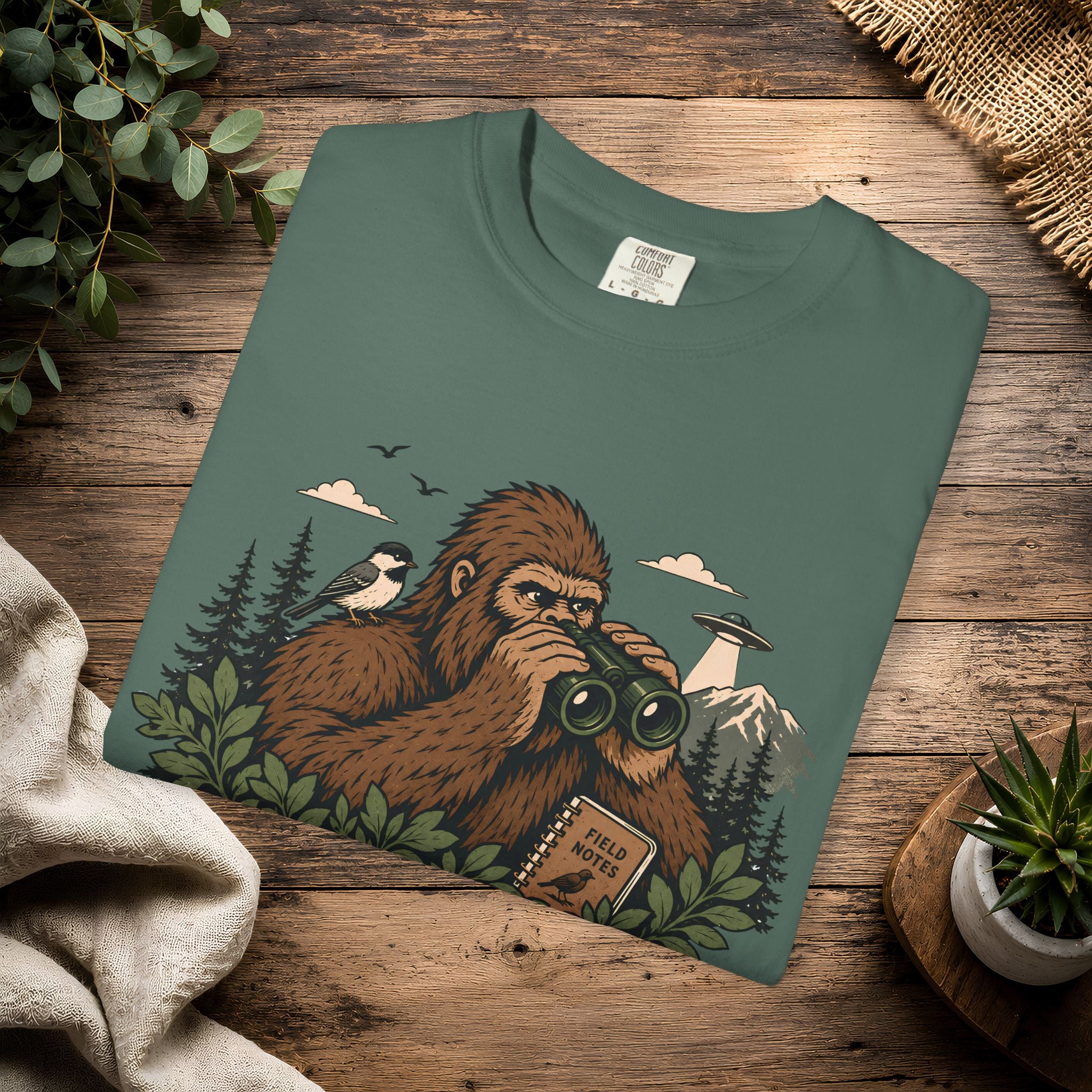 Bigfoot Birdwatching Society T-Shirt