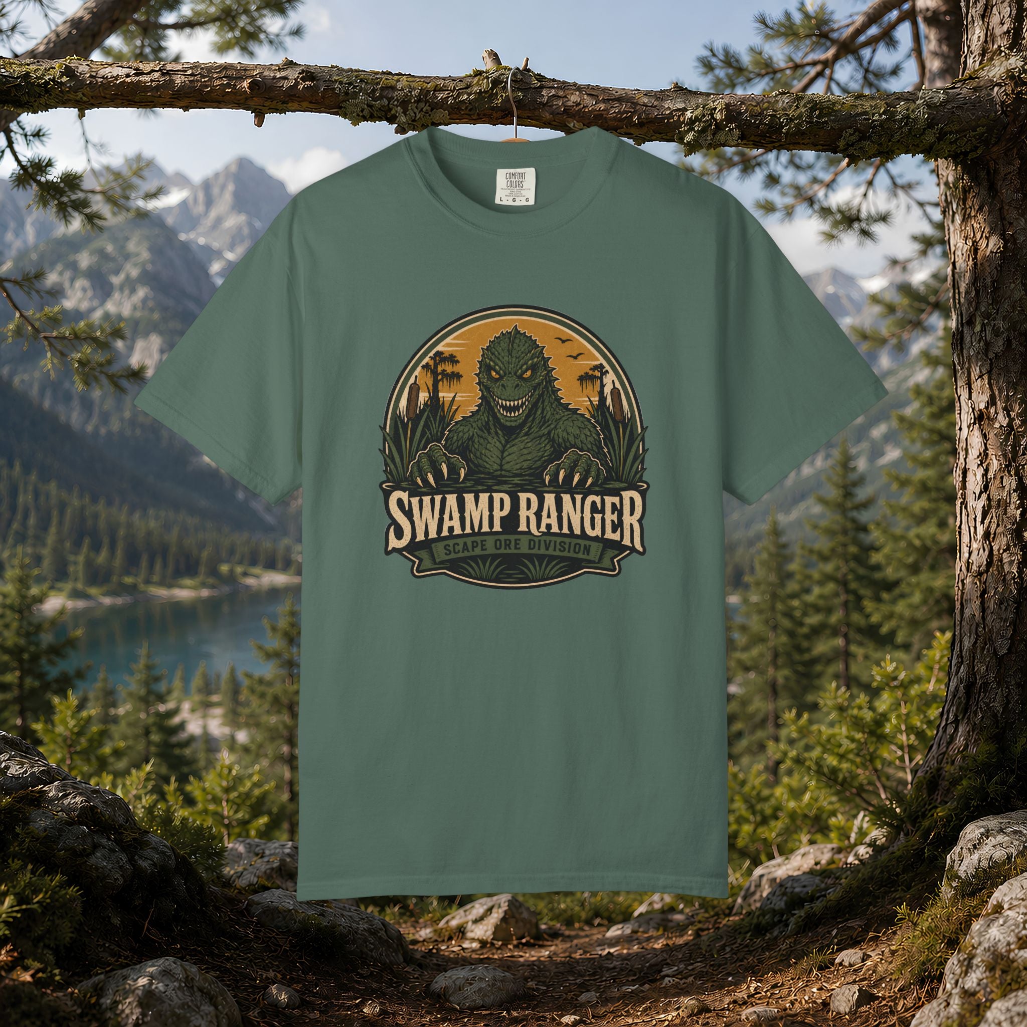 Lizard Man of Scape Ore Swamp T-Shirt - Vintage Cryptid Shirt