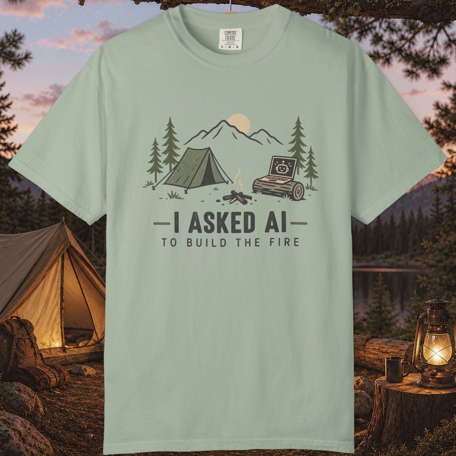 I Asked AI to Build the Fire T-Shirt