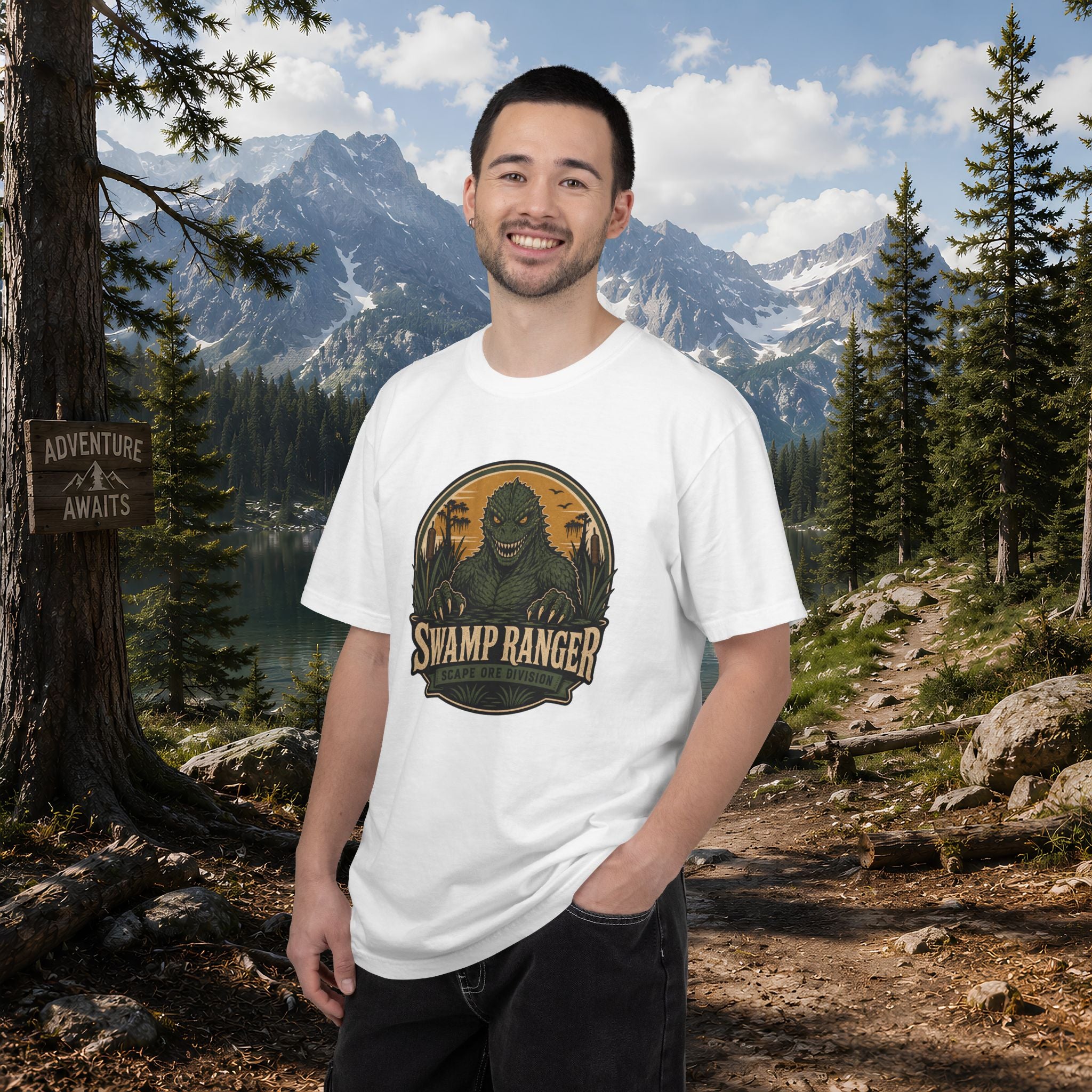 Lizard Man of Scape Ore Swamp T-Shirt - Vintage Cryptid Shirt