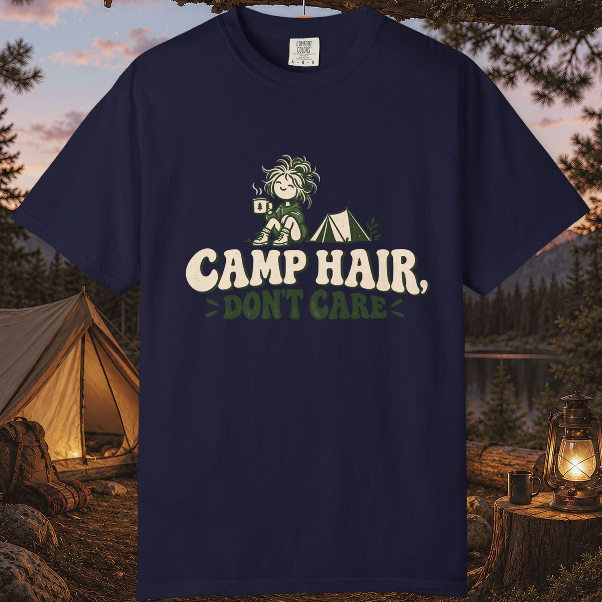 Camp Hair Don't Care T-Shirt