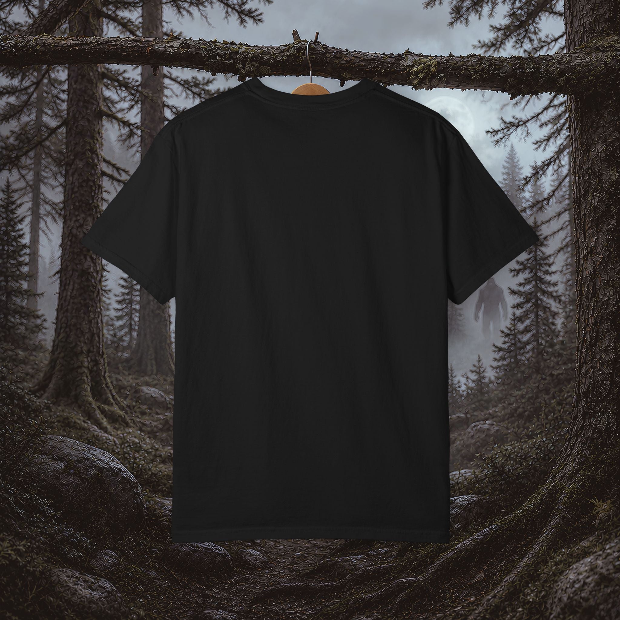 Night Hike Supervisor Mothman T‑Shirt — Camp Cryptid Retro Outdoor Badge