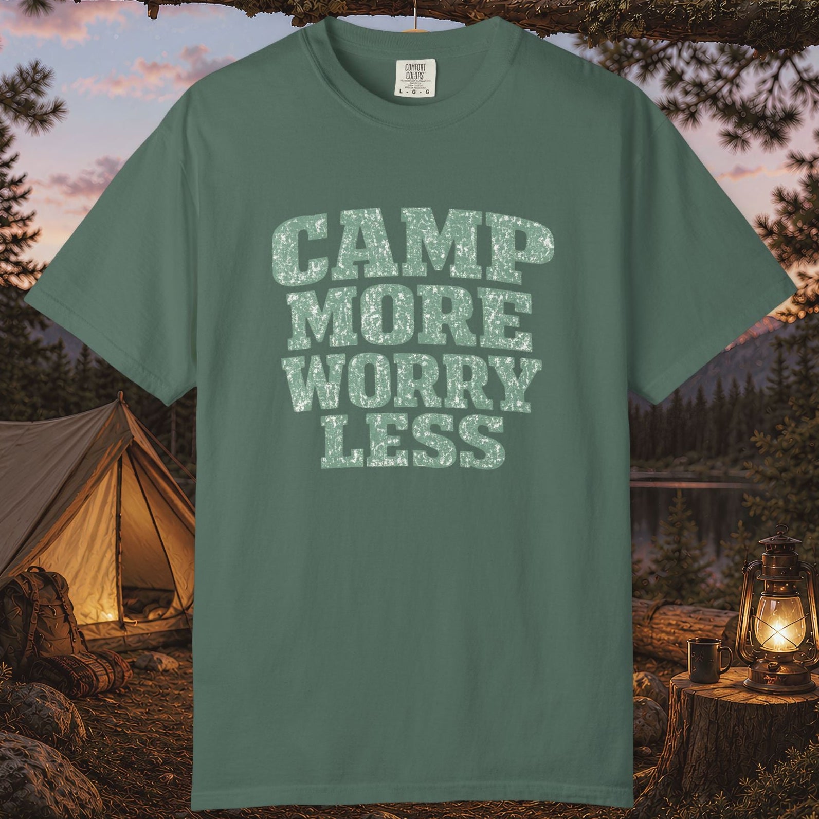 Camp More Worry Less T-Shirt