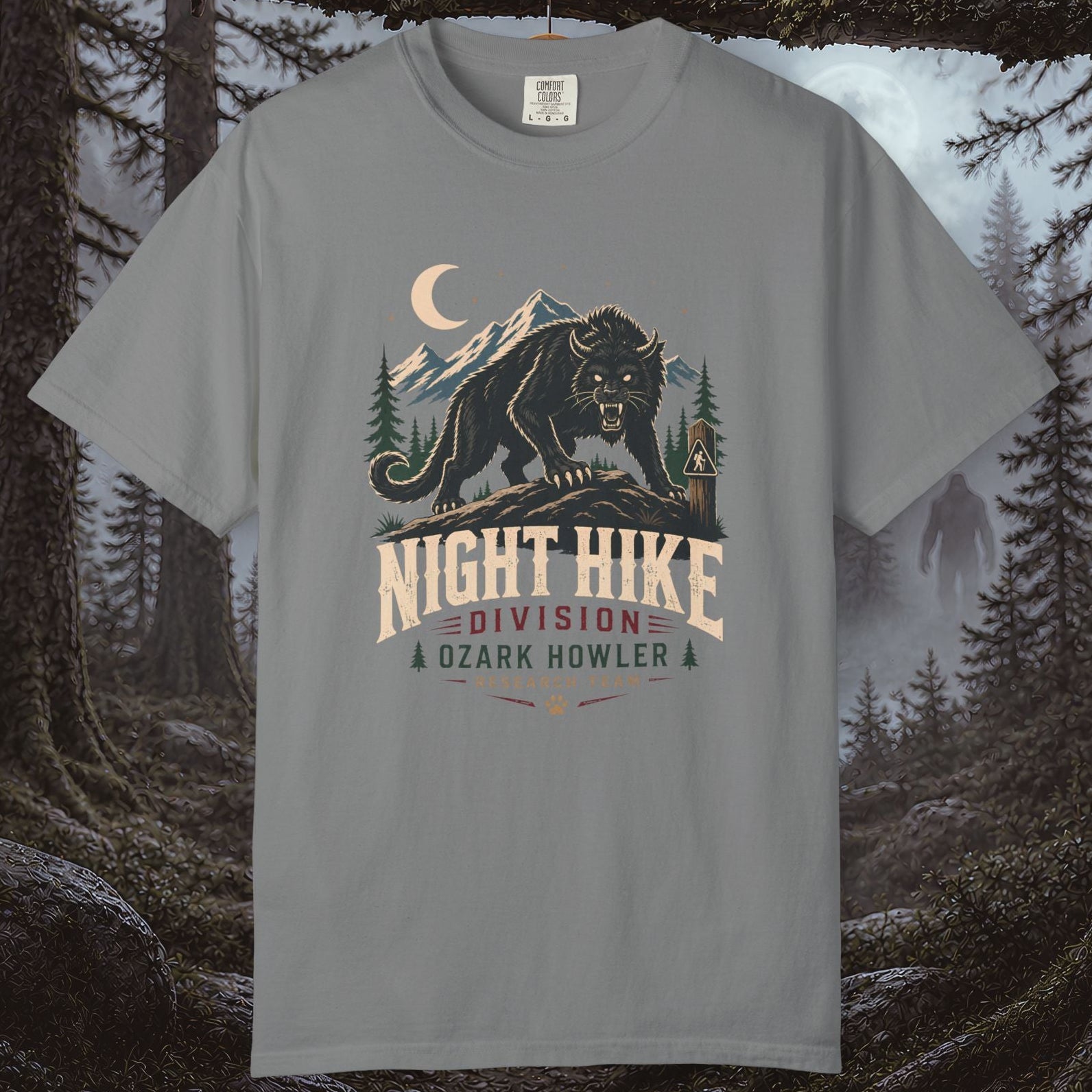 Night Hike Ozark Howler T-Shirt