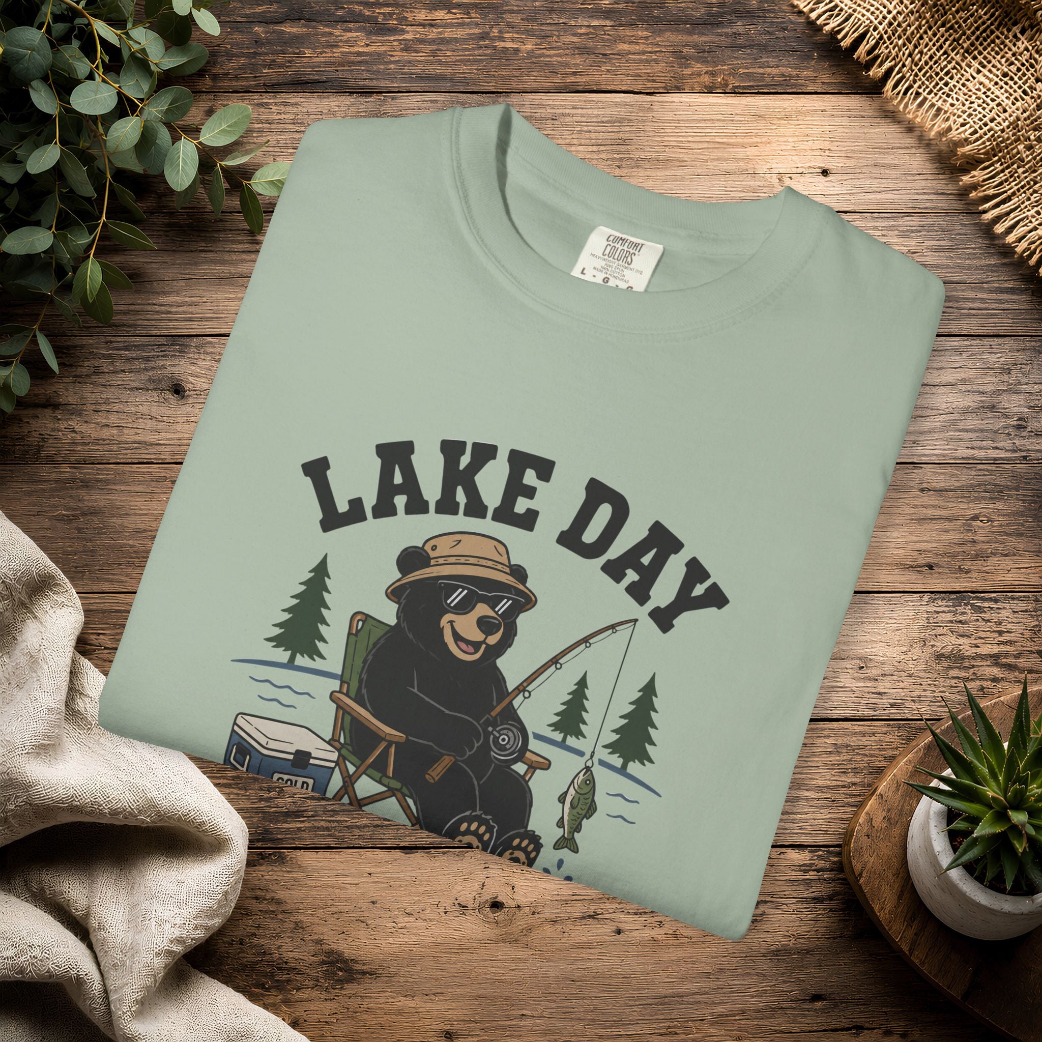 Lake Day Supervisor T-Shirt — Funny Camping & Fishing Shirt