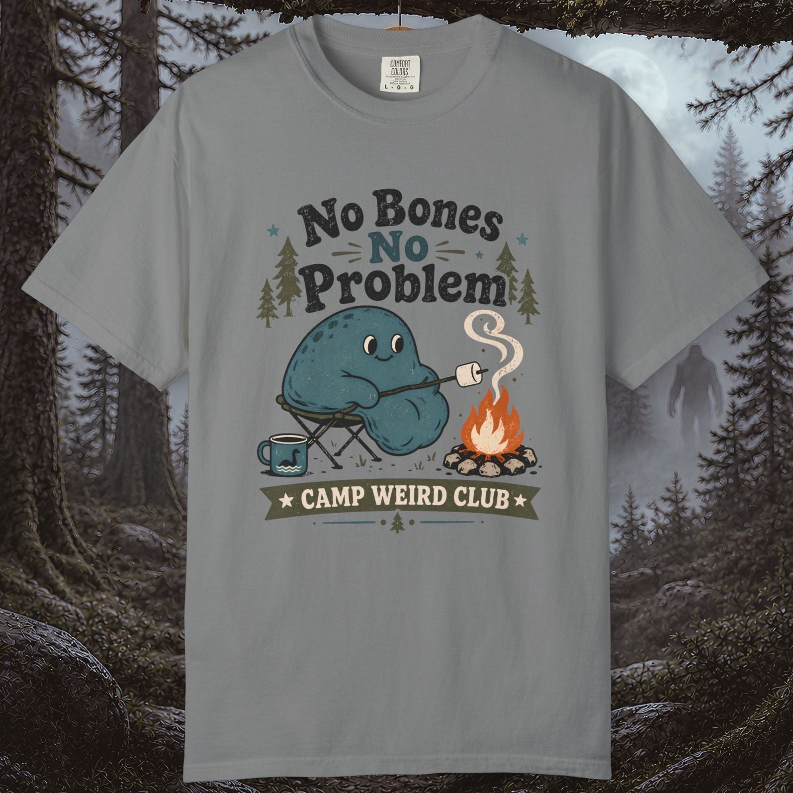 No Bones No Problem Kinderhook Blob T-Shirt