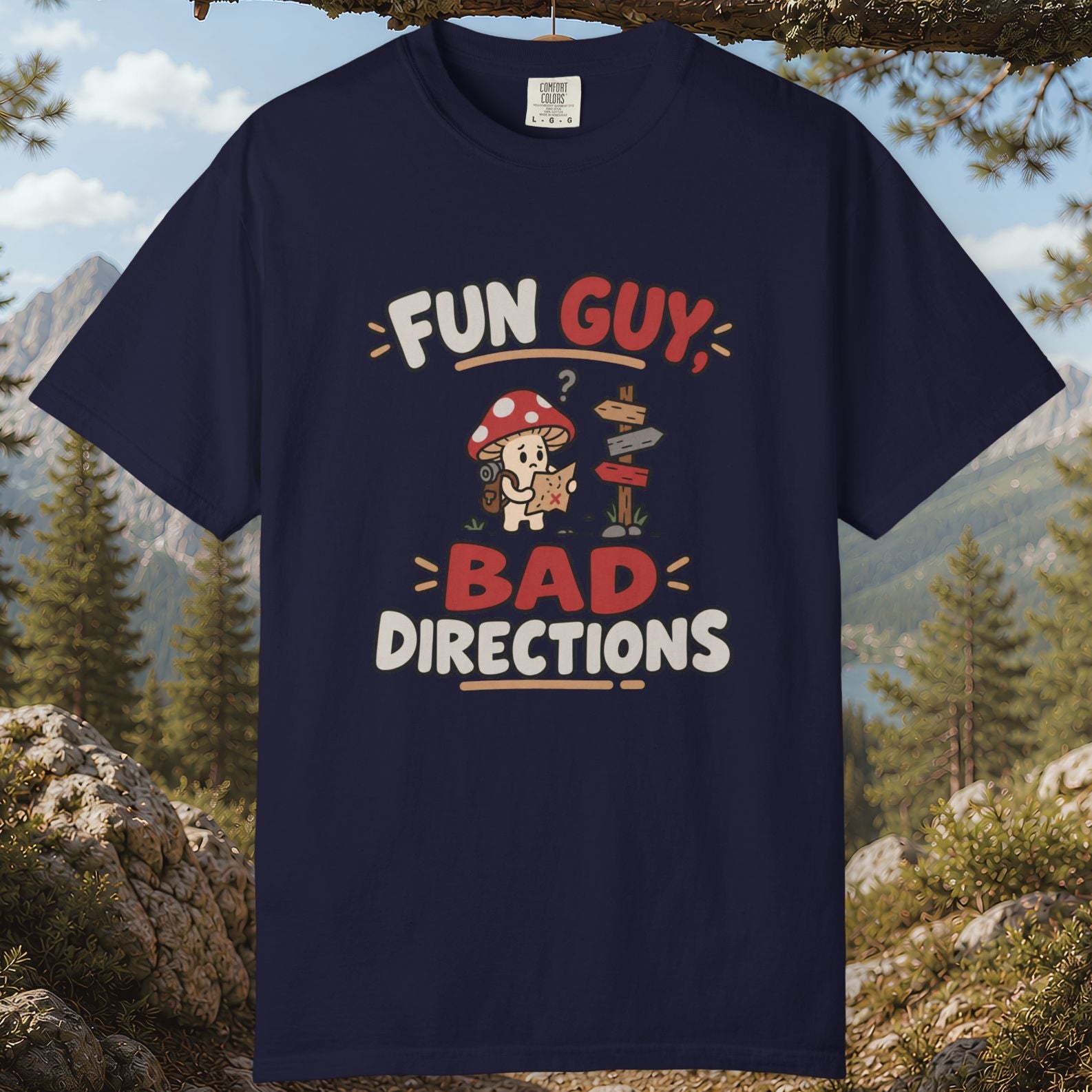 Fun Guy Bad Directions T-Shirt