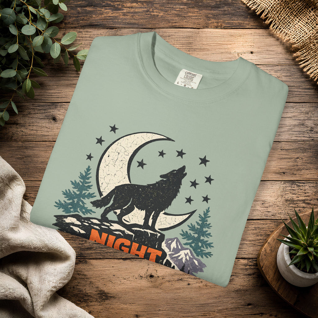 Night Calls The Wild Wolf T-Shirt