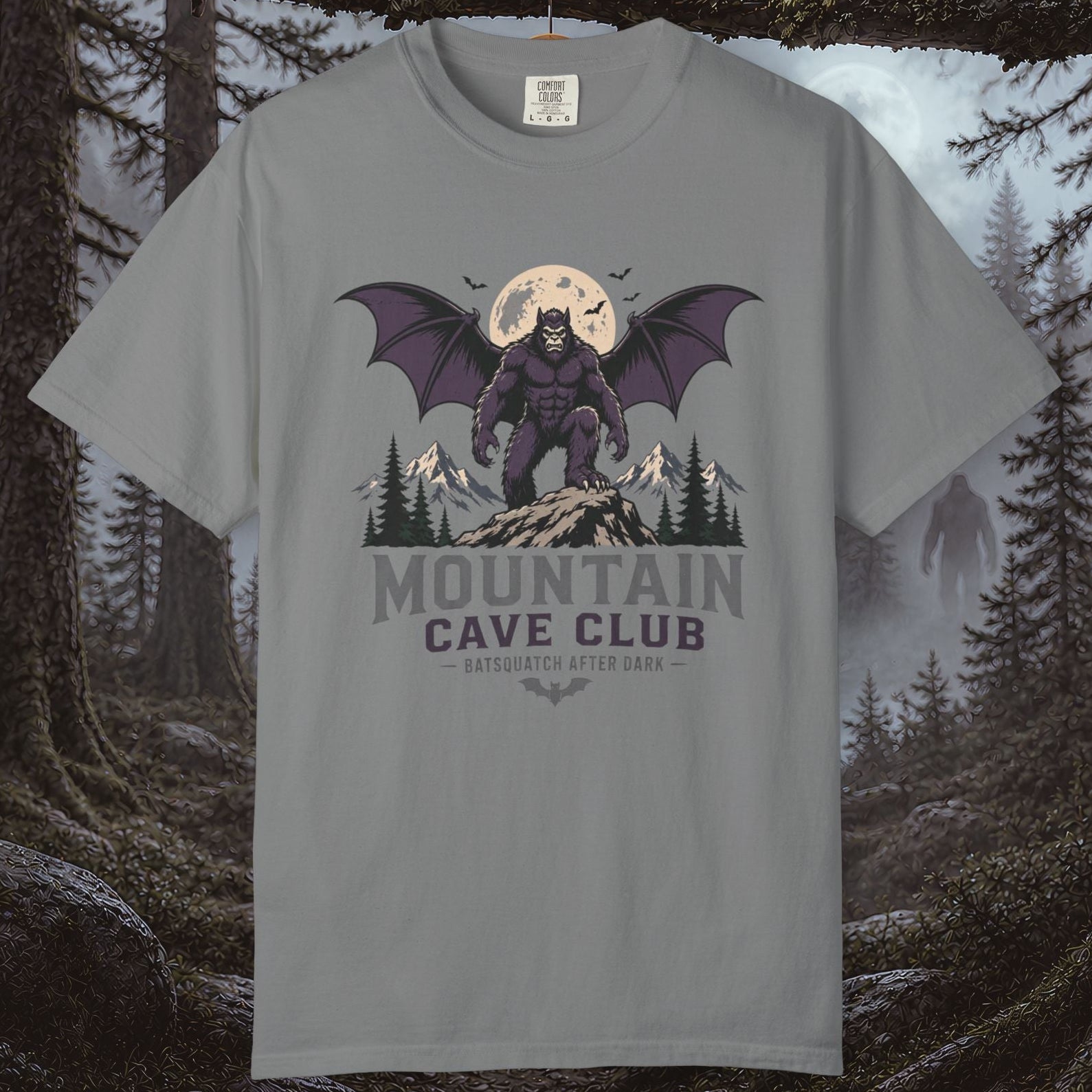 Batsquatch Mountain Cave Club T-Shirt