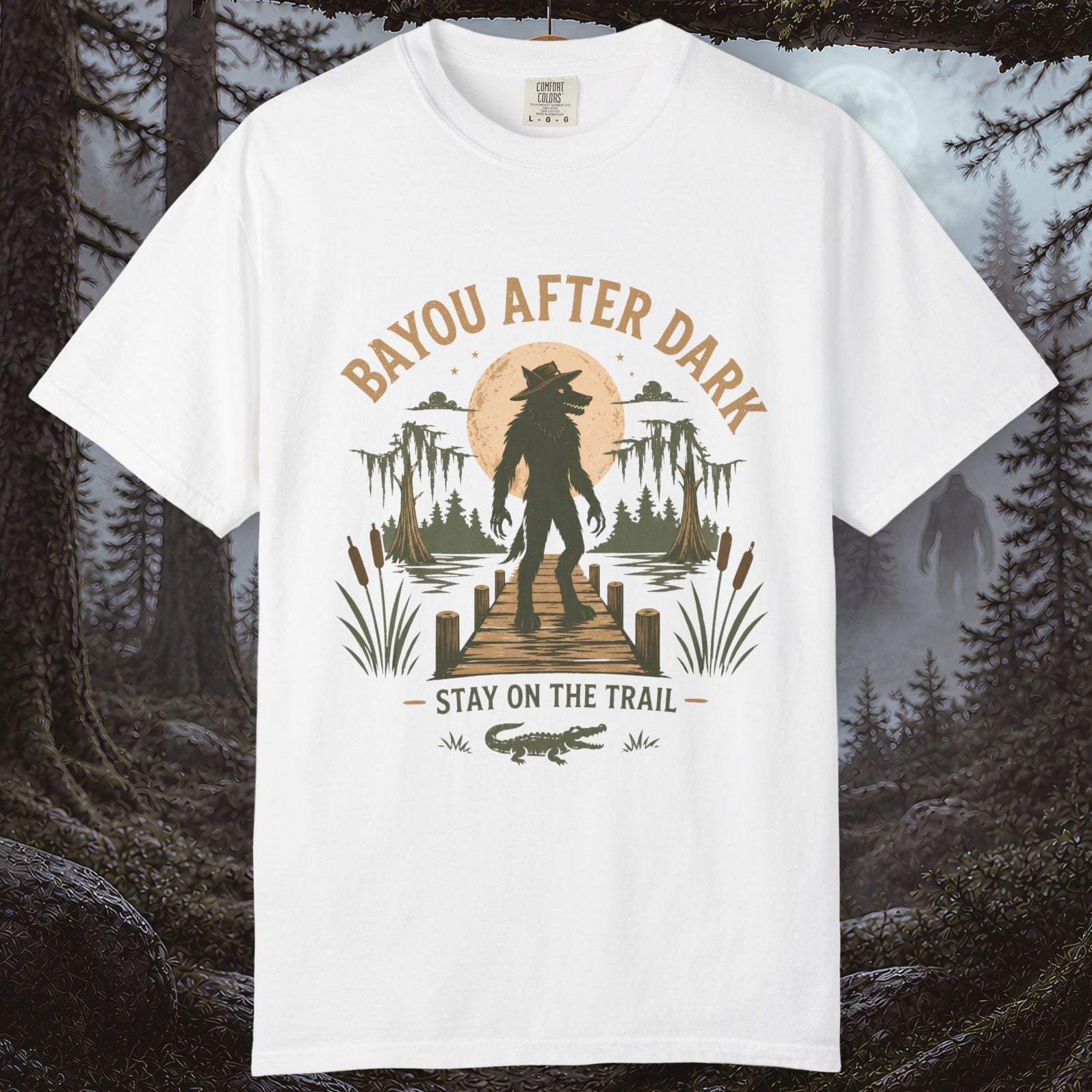 Rougarou Bayou After Dark T-Shirt