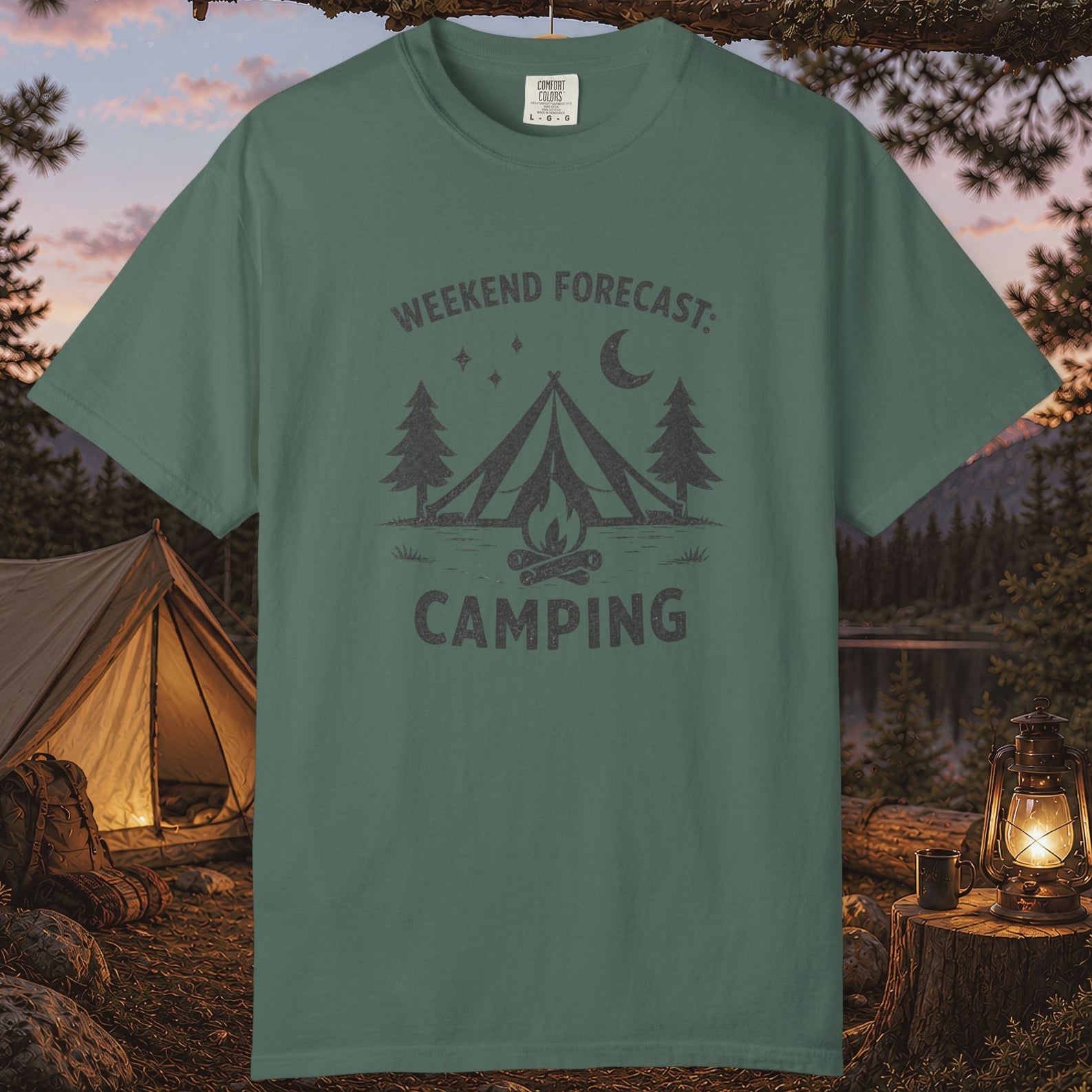 Weekend Forecast: Camping T-Shirt