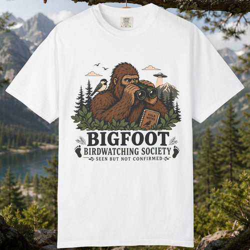 Bigfoot Birdwatching Society T-Shirt
