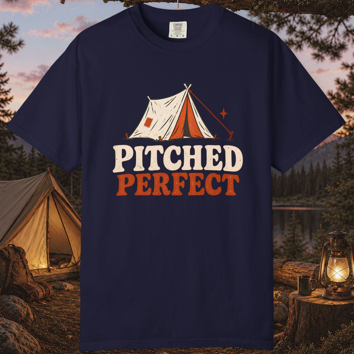 Pitched Perfect Camping T-Shirt