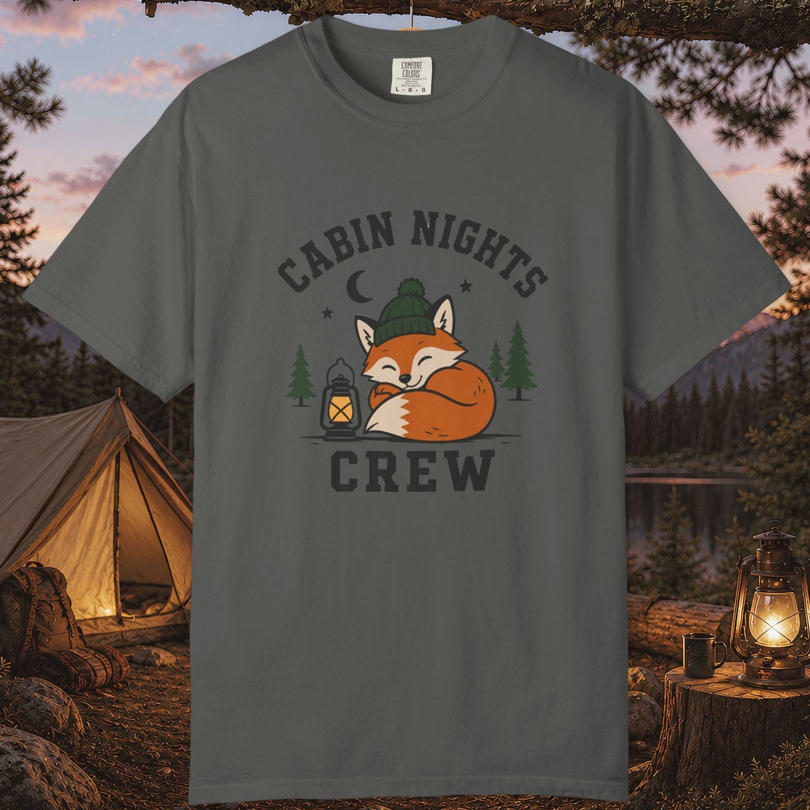 Cabin Nights Crew T-Shirt