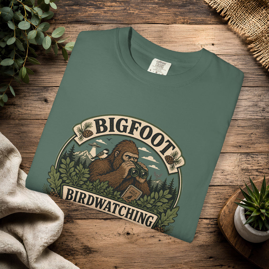 Bigfoot Birdwatching Society T-Shirt