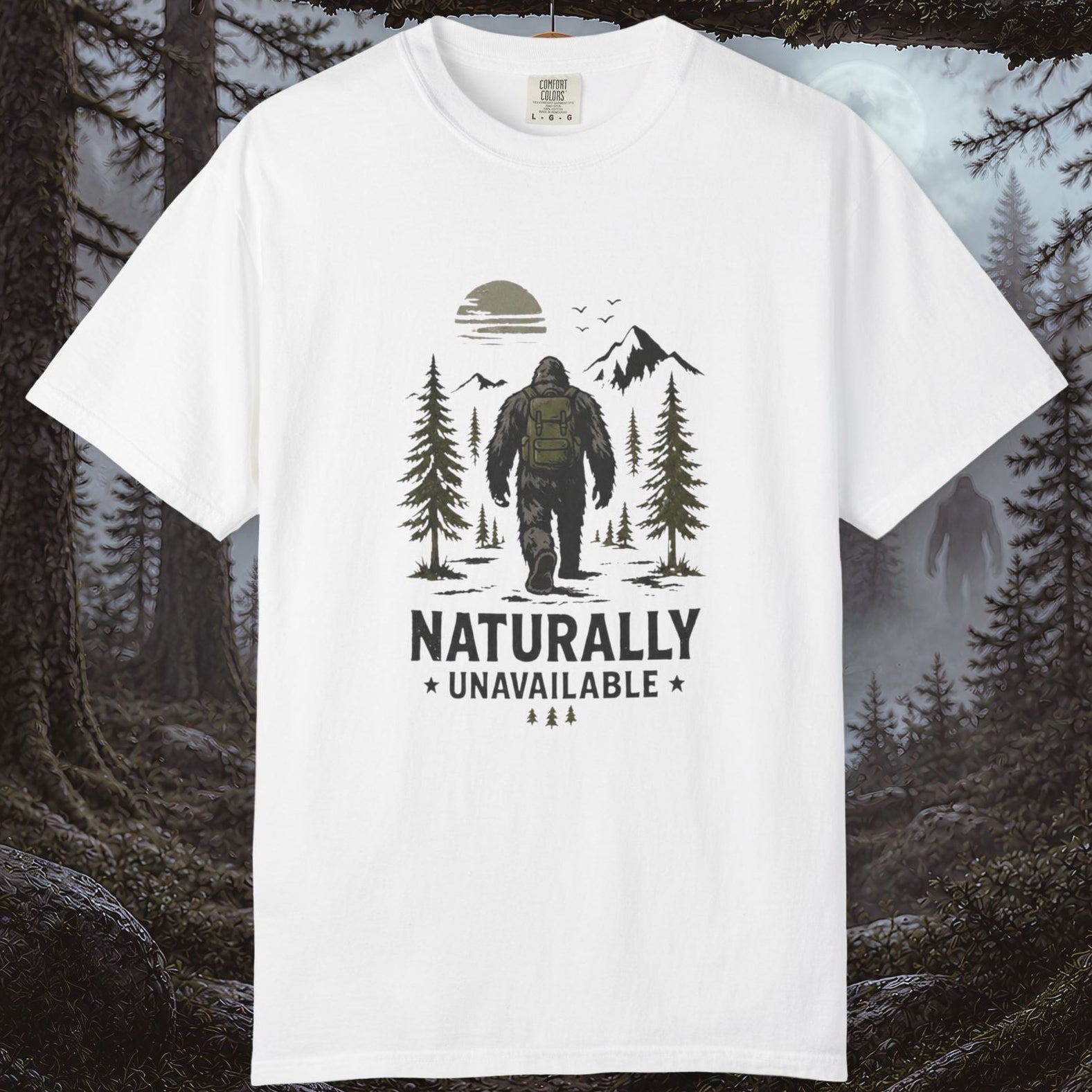 Naturally Unavailable Bigfoot T-Shirt