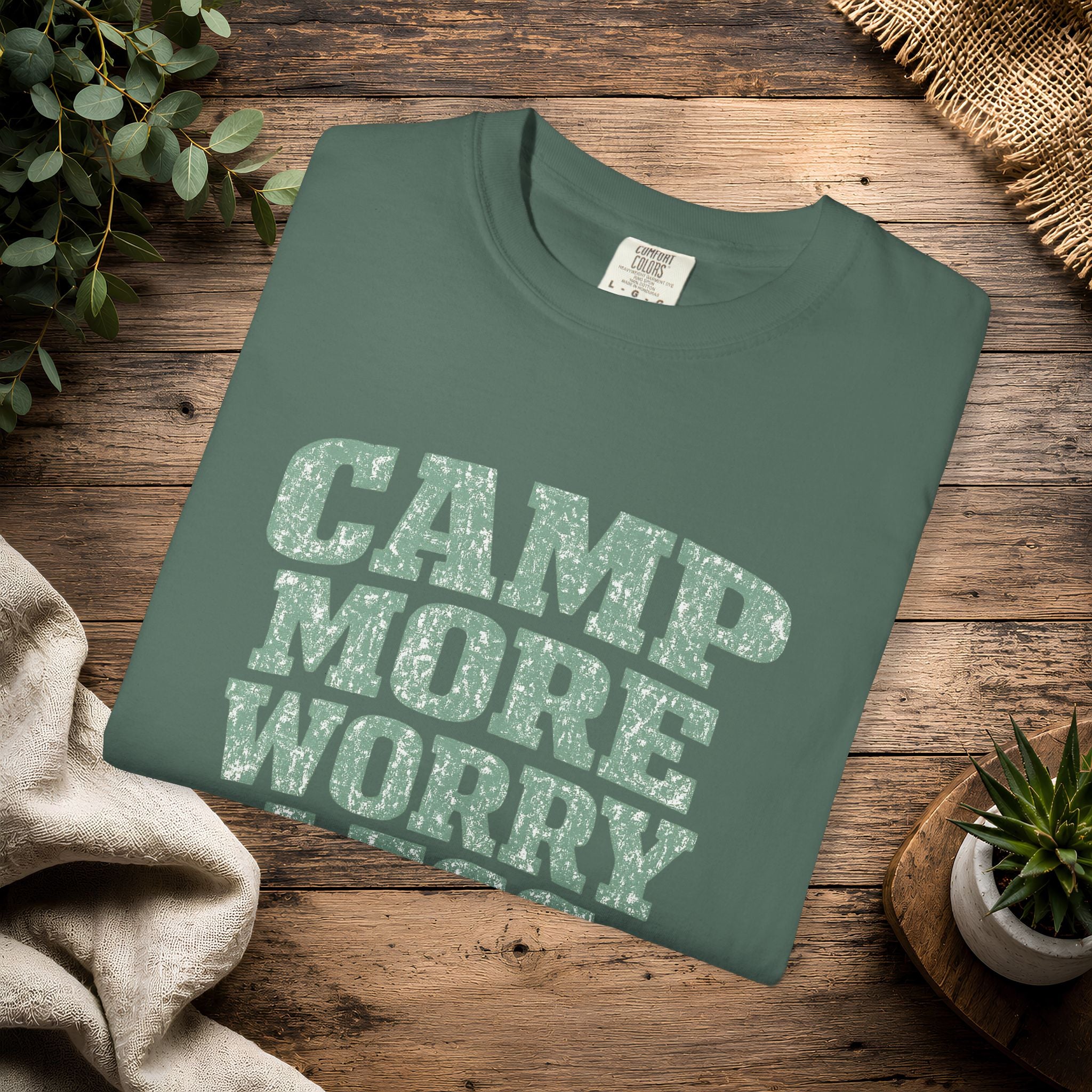 Camp More Worry Less T-Shirt
