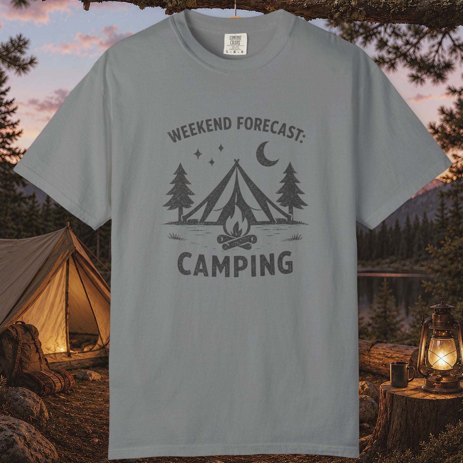 Weekend Forecast: Camping T-Shirt