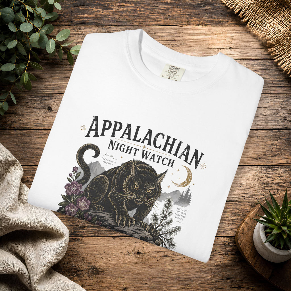 Appalachian Night Watch Wampus Cat T-Shirt