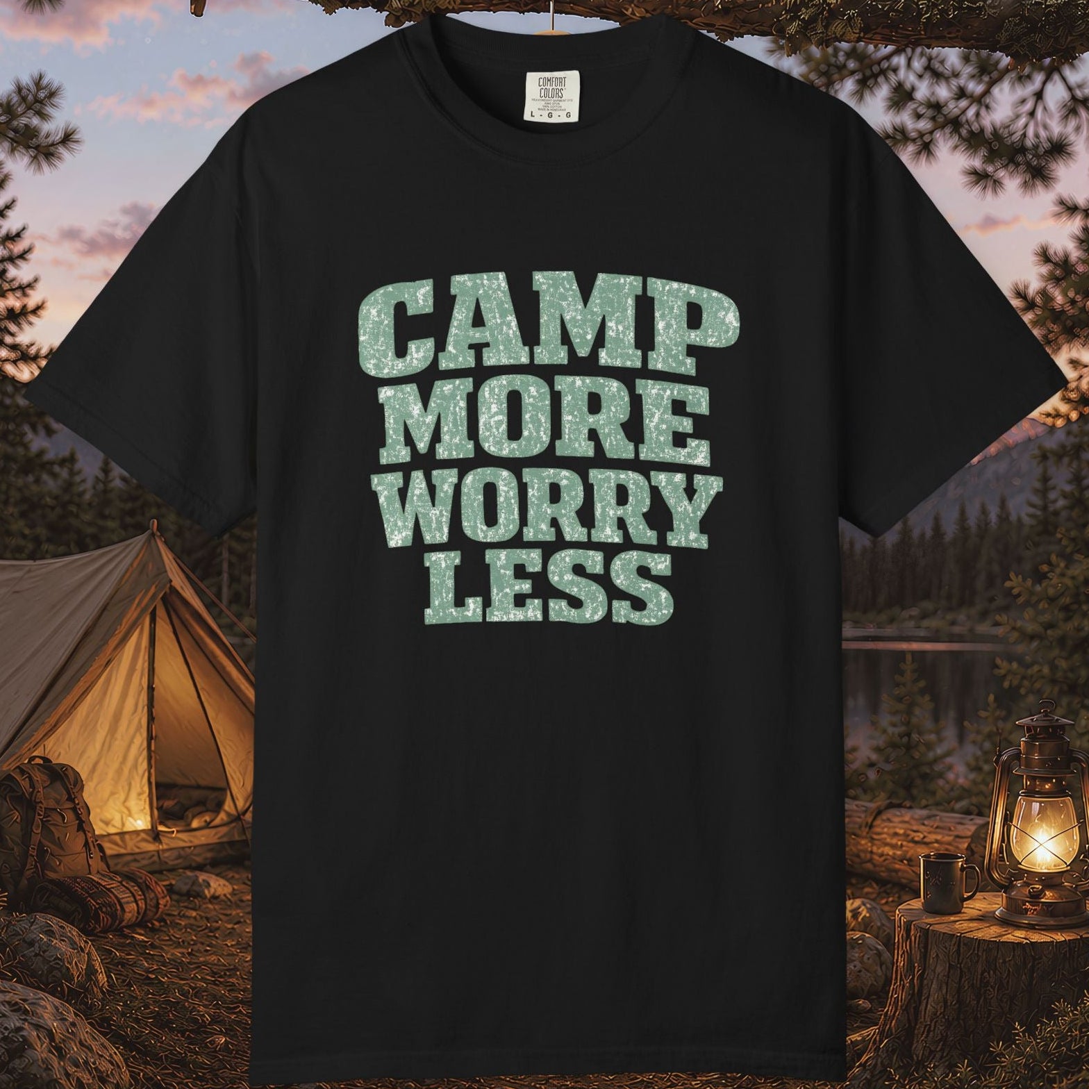 Camp More Worry Less T-Shirt
