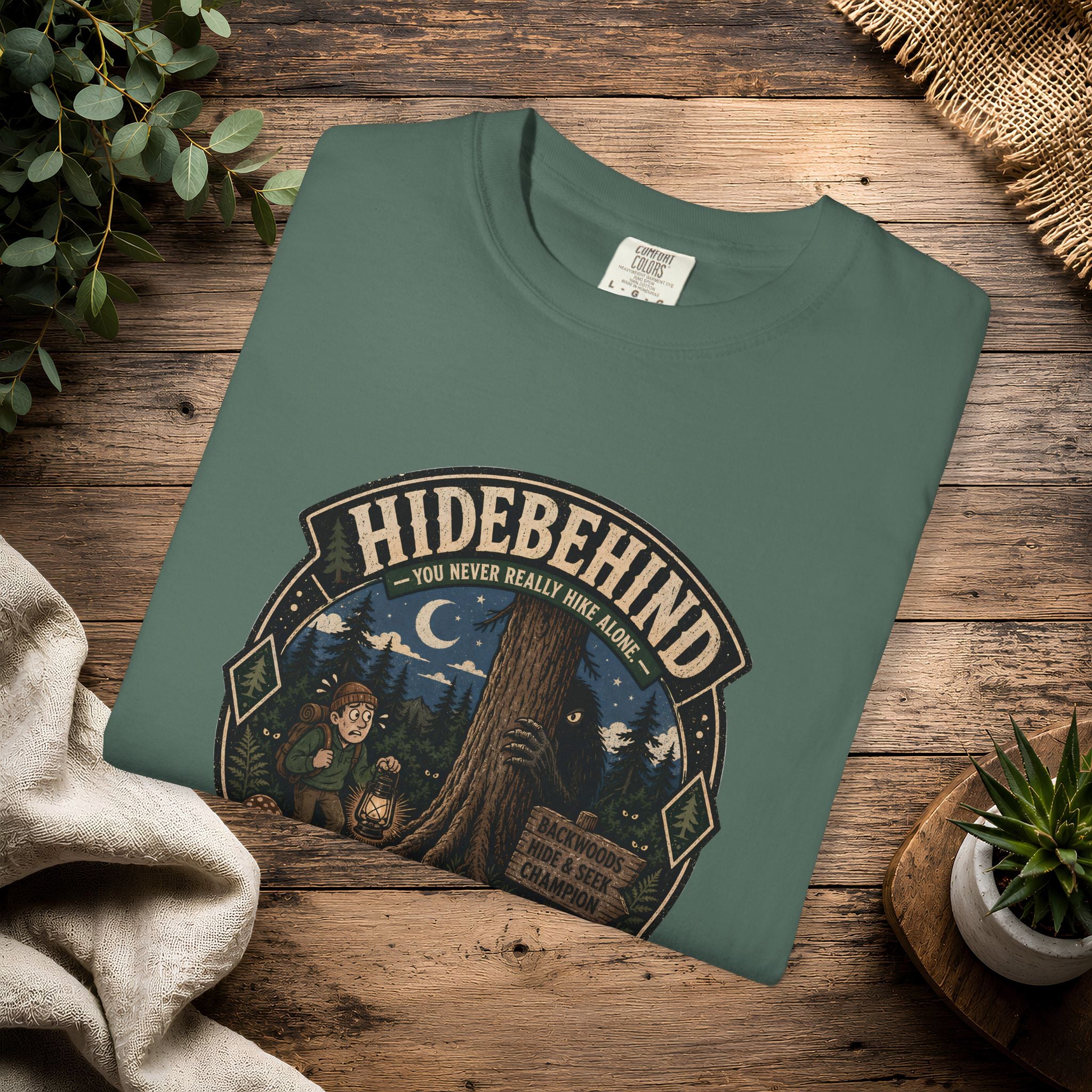Hidebehind Cryptid T-Shirt — Vintage Outdoor Adventure Tee