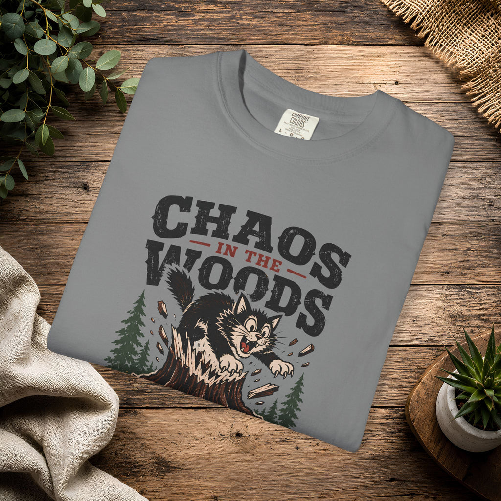Splinter Cat Chaos in the Woods T-Shirt