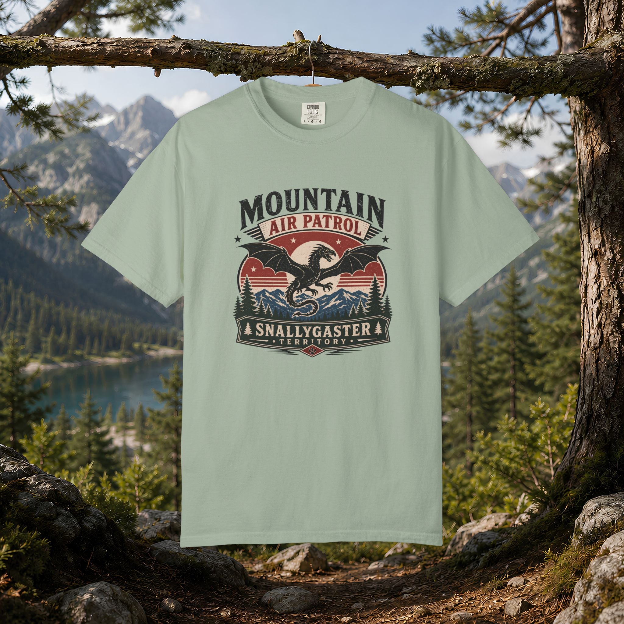 Snallygaster Patrol T-Shirt — Vintage Cryptid Outdoor Graphic Tee