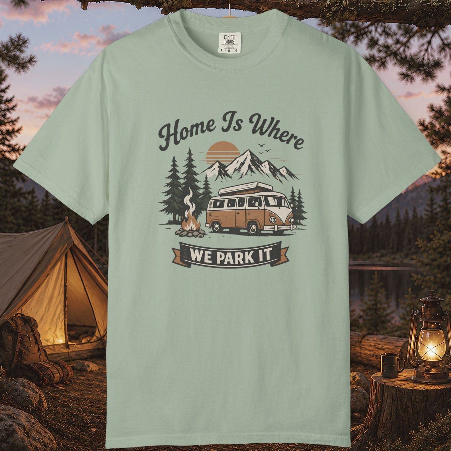 Home Is Where We Park It T-Shirt