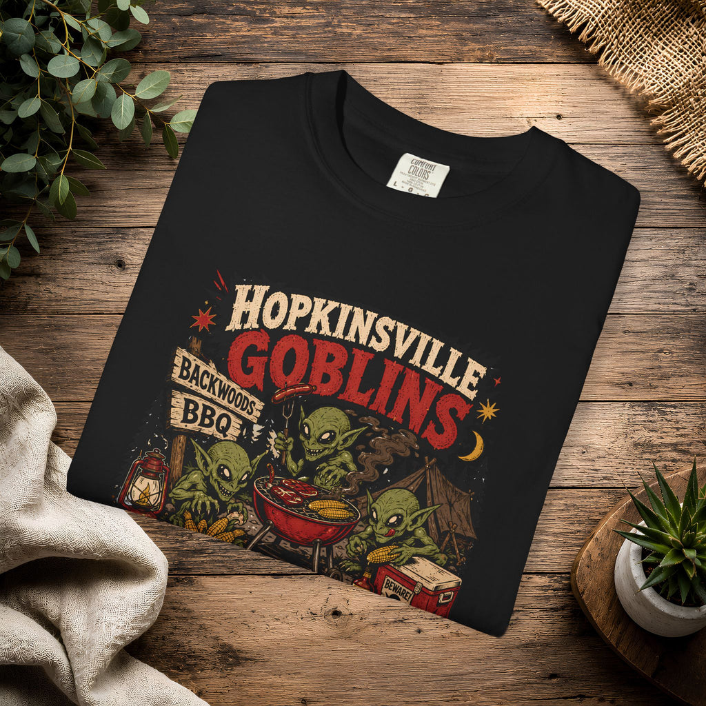 Hopkinsville Goblins Cookout T-Shirt — Funny BBQ Festival Tee