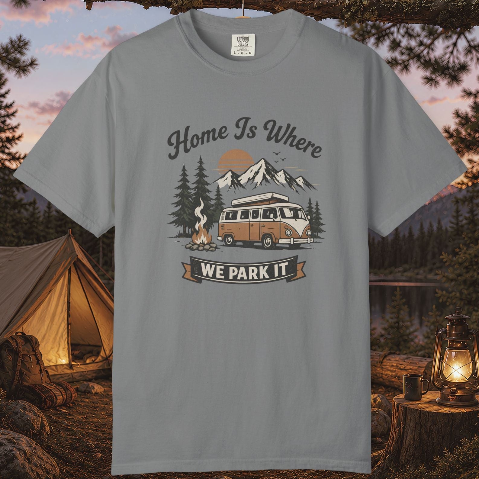 Home Is Where We Park It T-Shirt