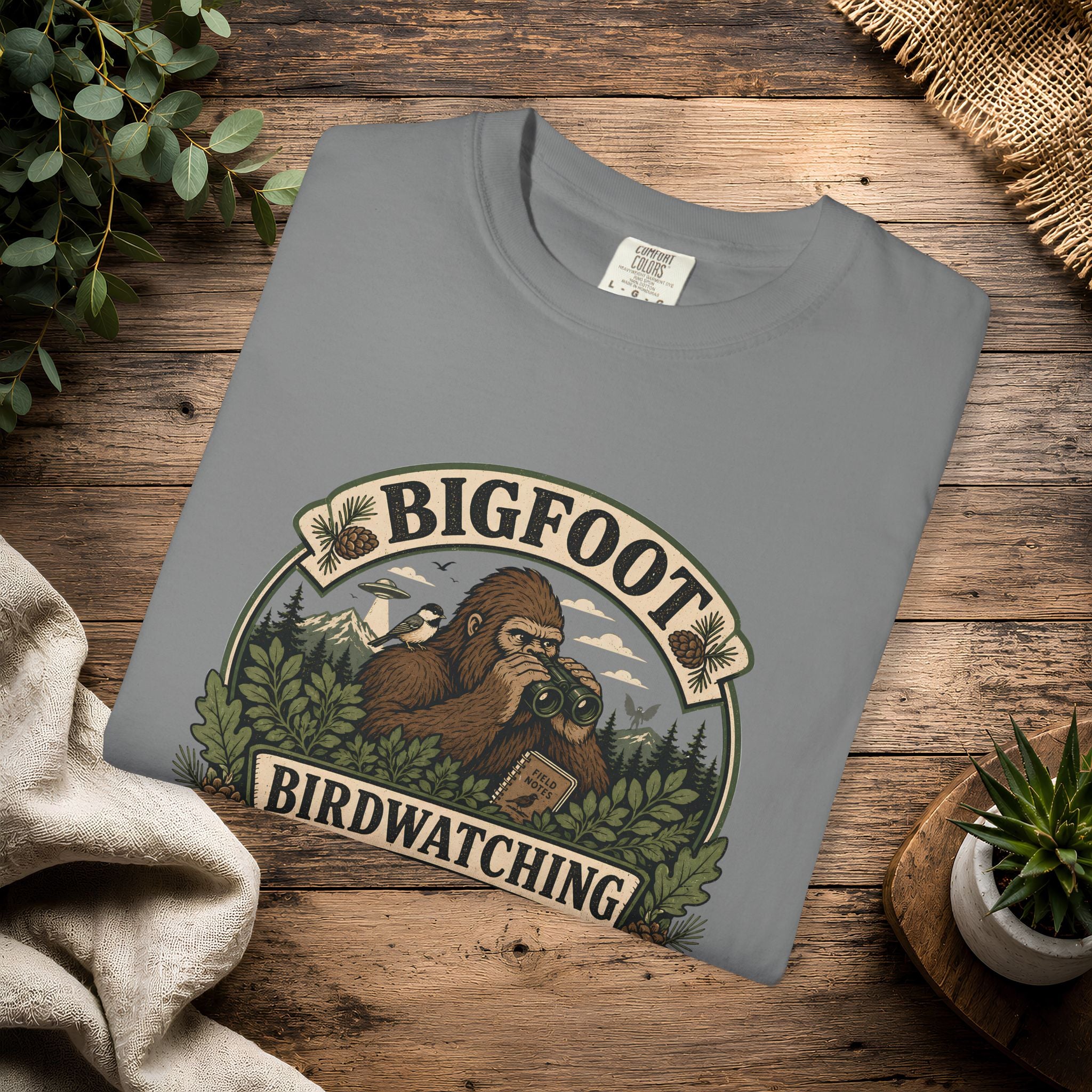 Bigfoot Birdwatching Society T-Shirt