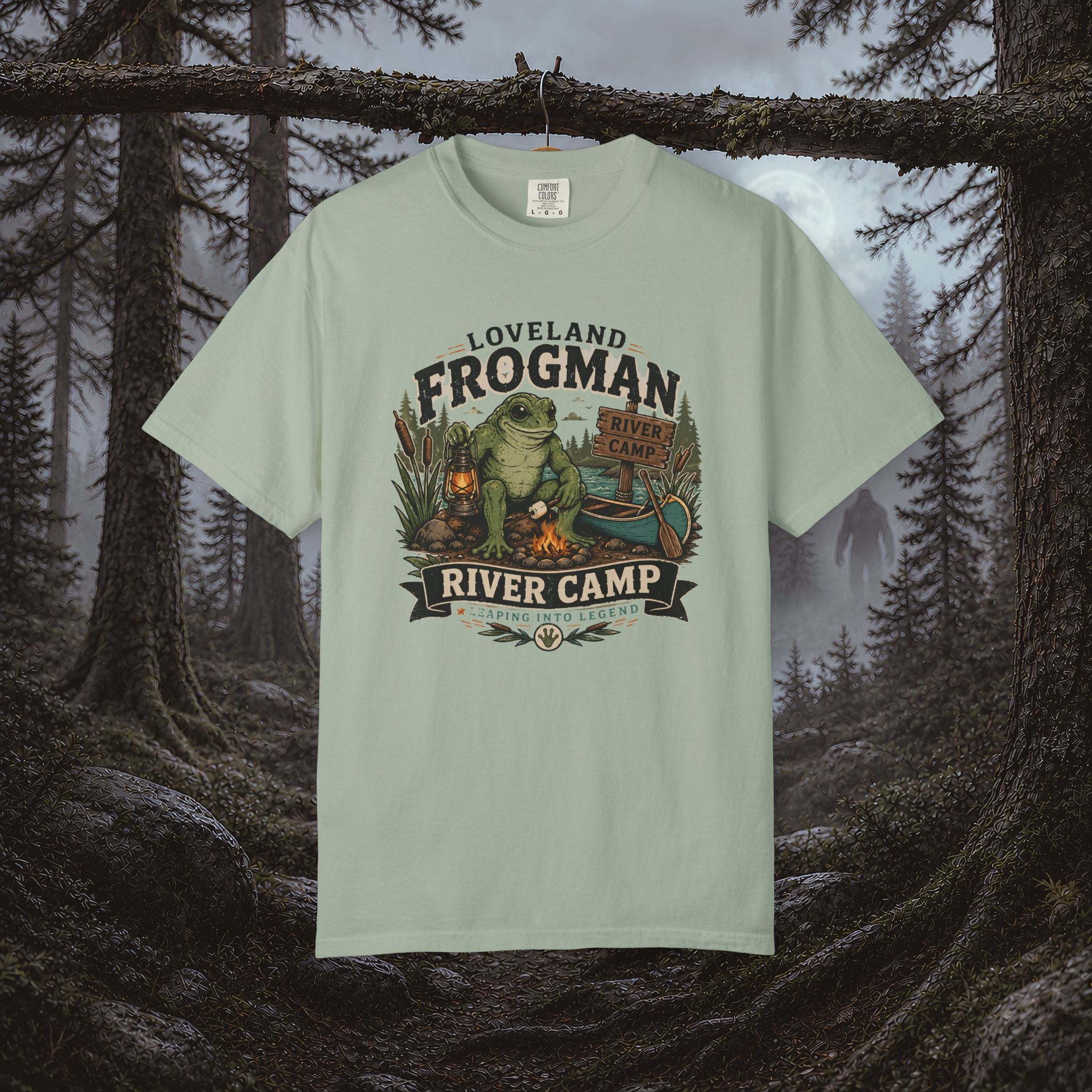 Loveland Frogman River Camp T-Shirt — Outdoor Graphic Tee