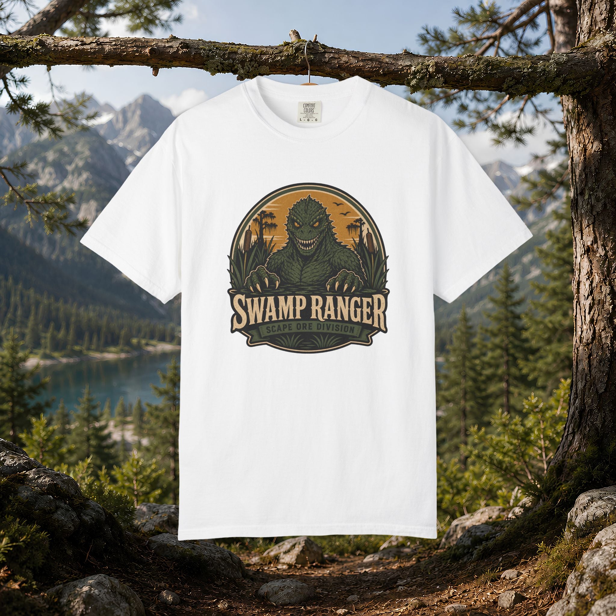 Lizard Man of Scape Ore Swamp T-Shirt - Vintage Cryptid Shirt