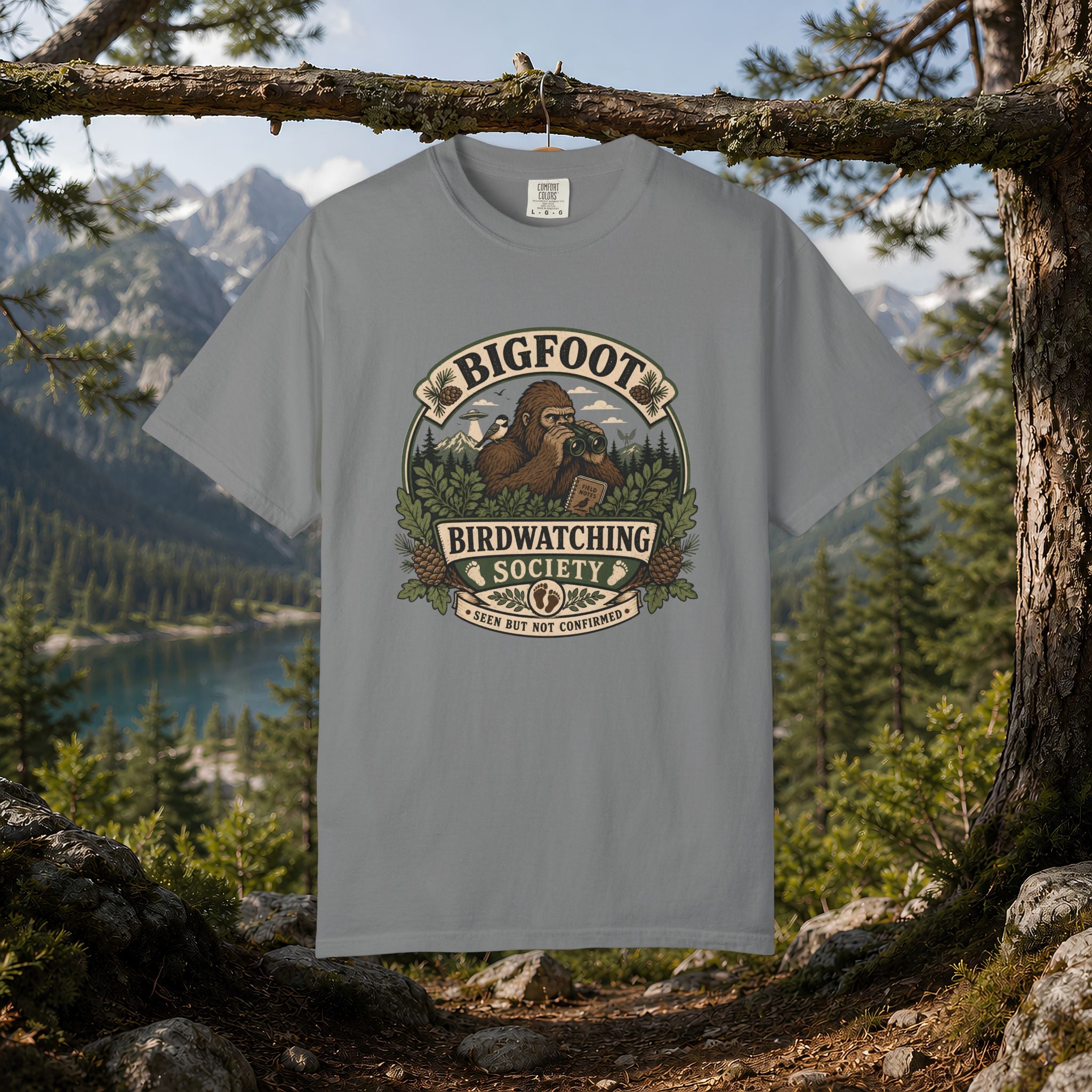 Bigfoot Birdwatching Society T-Shirt