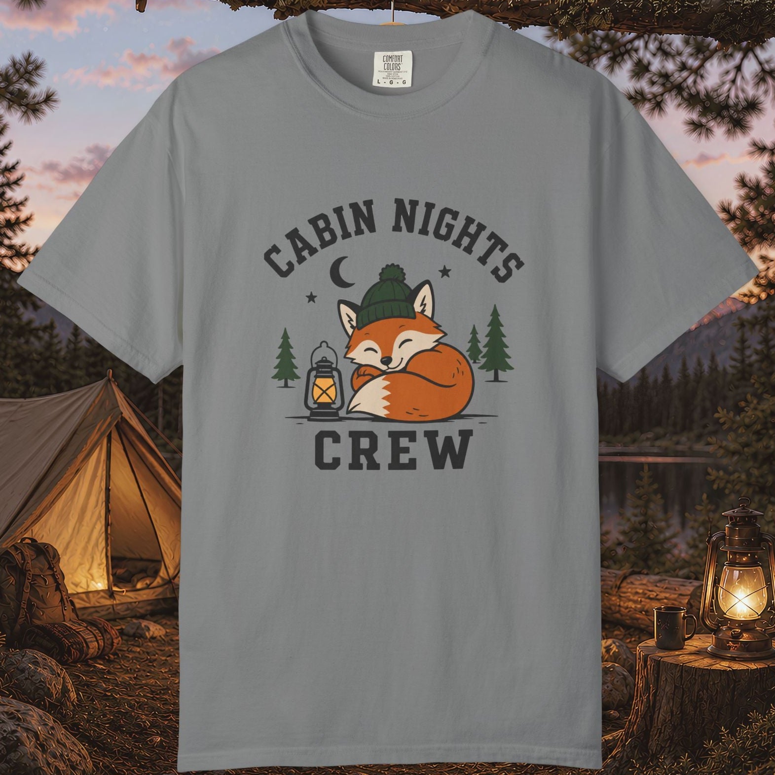 Cabin Nights Crew T-Shirt