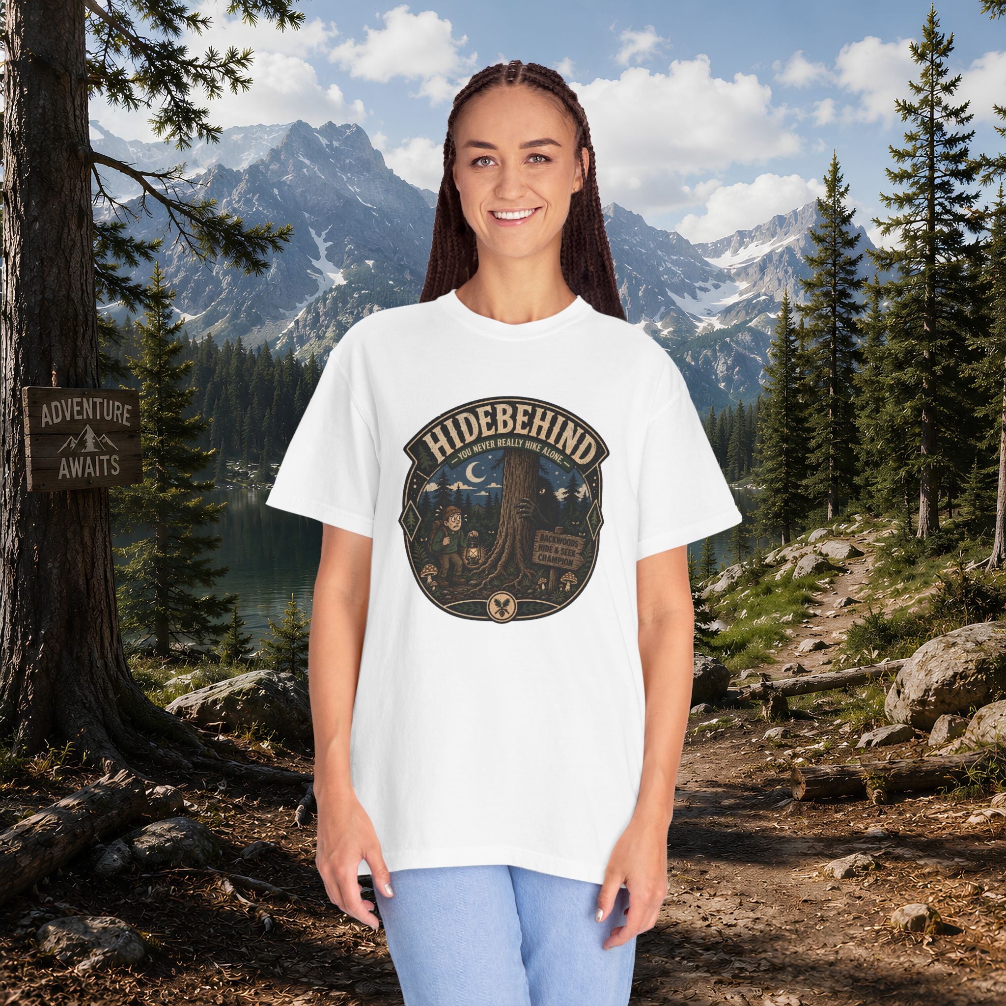 Hidebehind Cryptid T-Shirt — Vintage Outdoor Adventure Tee